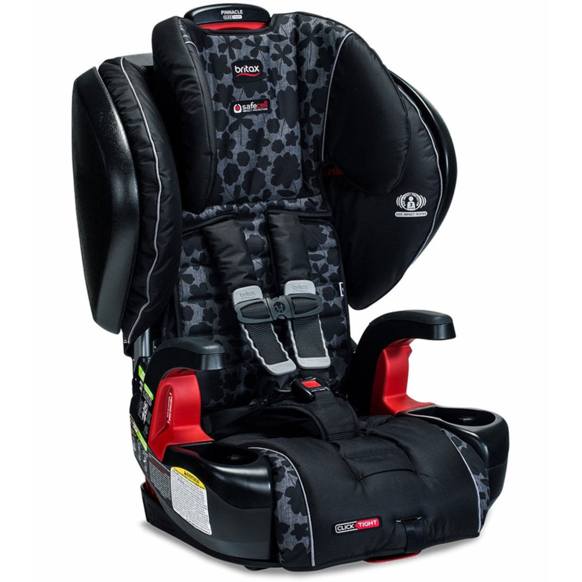 Britax Pinnacle Clicktight Booster Seat - Kate | Harness Booster ... Britax Pinnacle Clicktight Booster Seat - Kate | Harness Booster ...