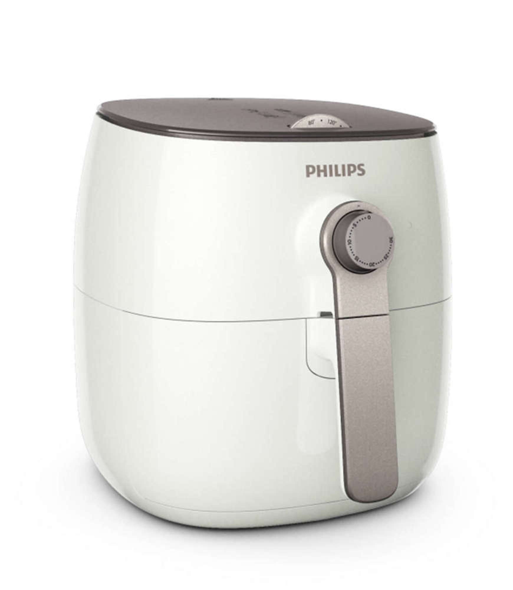 Philips Viva Collection Airfryer Turbostar Low Fat Fryer, White (hd9621