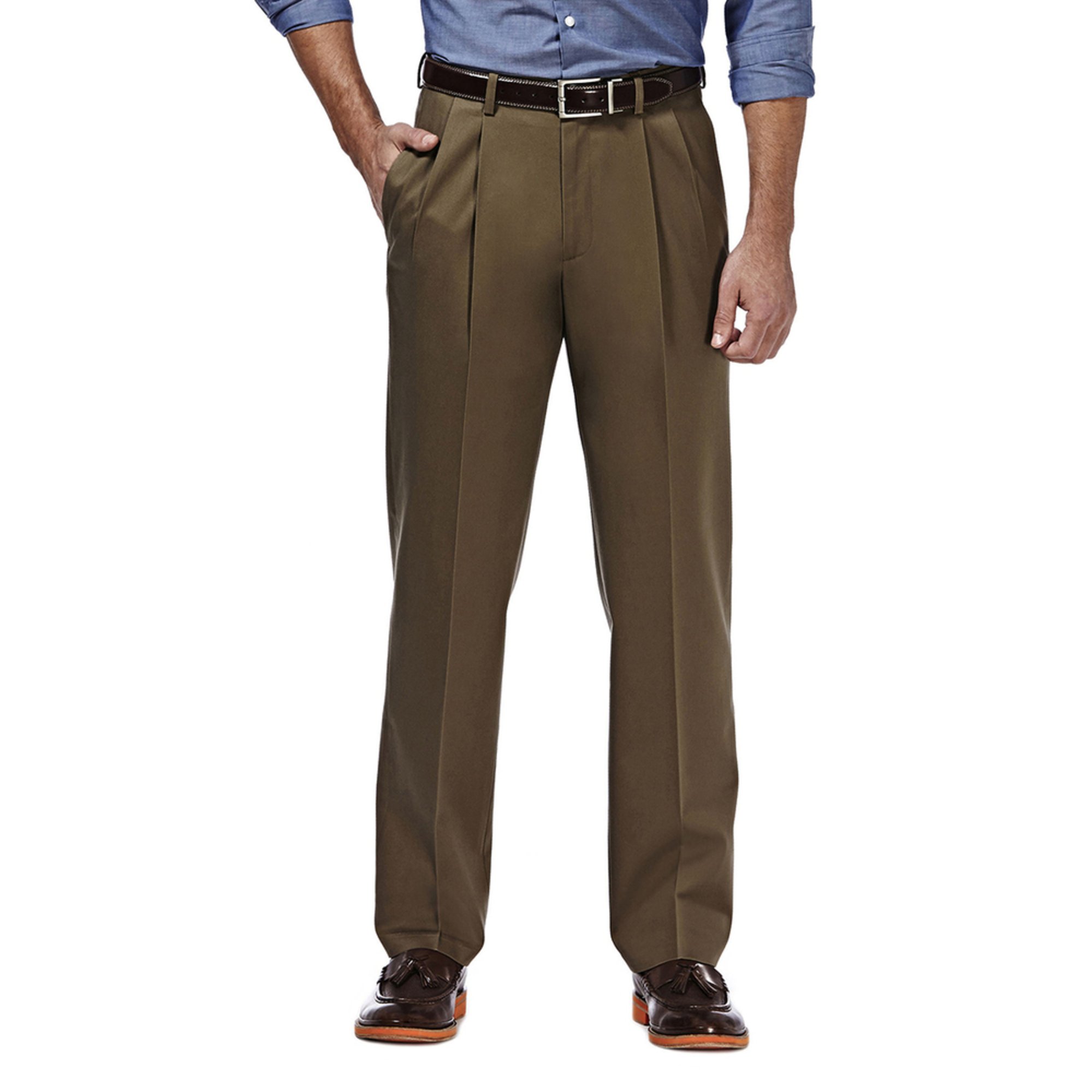 haggar khaki slacks