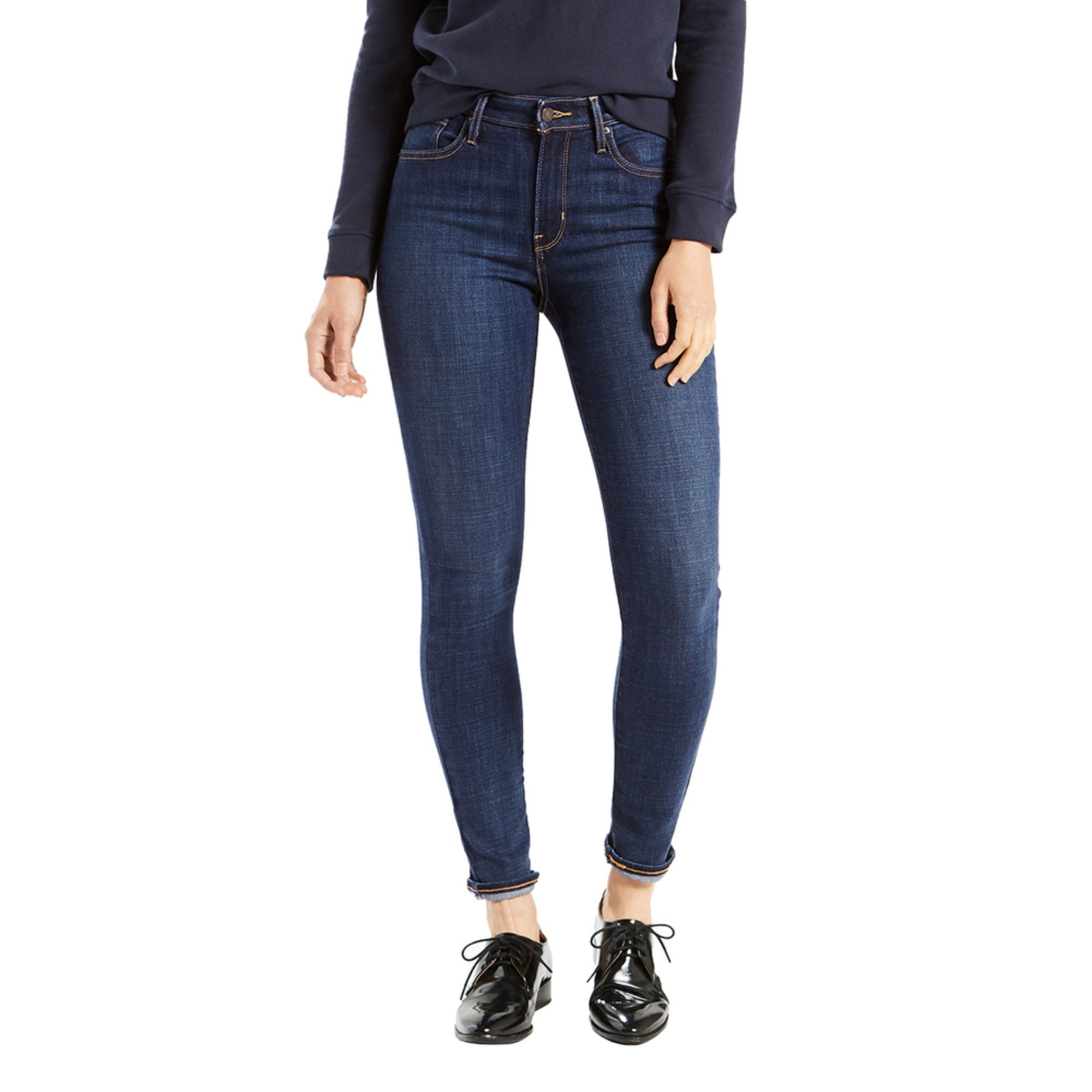 levi women's jeans high rise