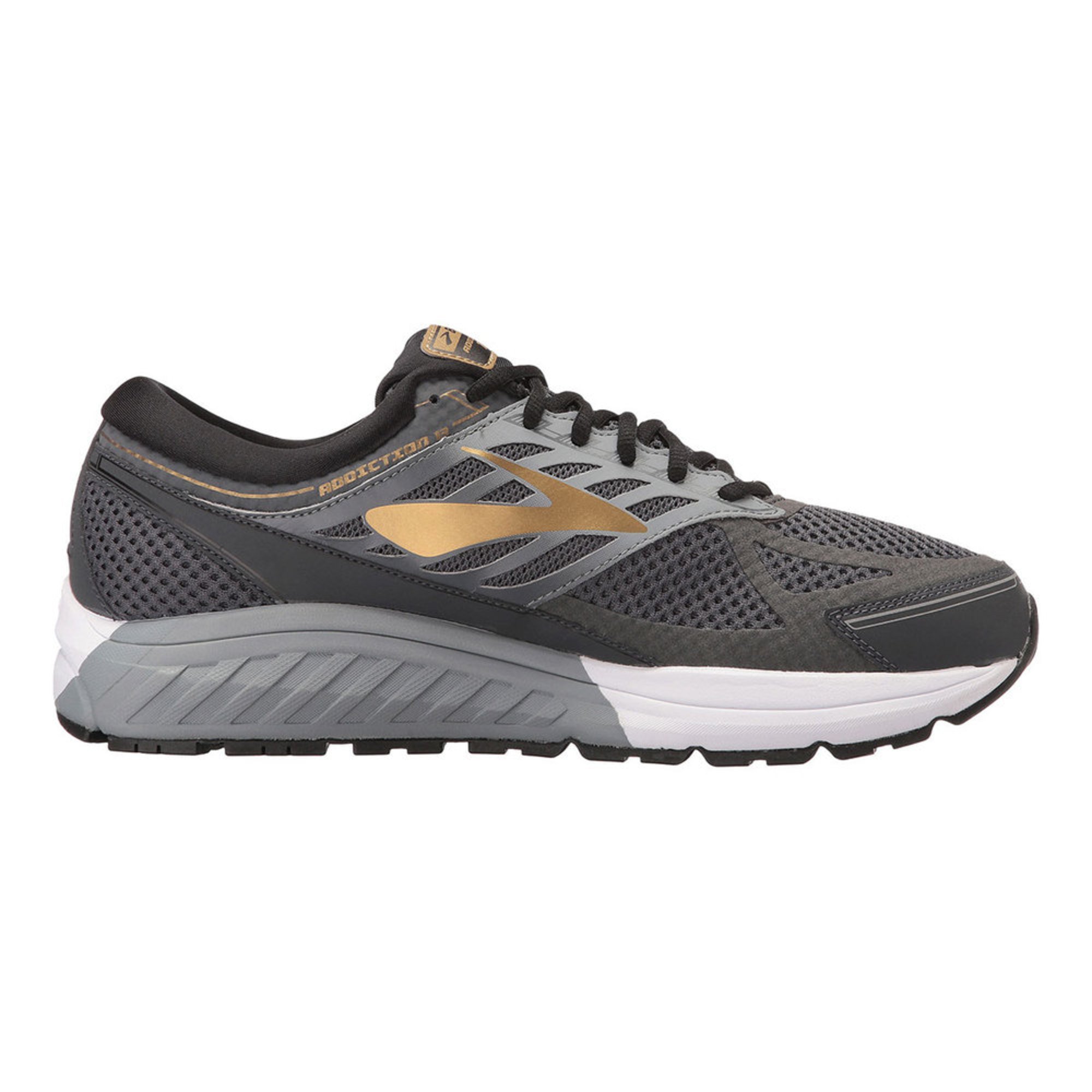 Brooks Addiction 13 Men's Running Shoe Black / Ebony / Metallic Gold