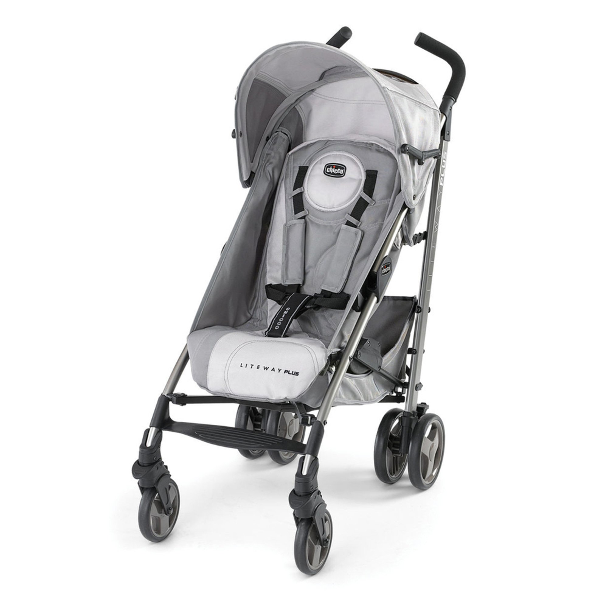 lightweight stroller silver