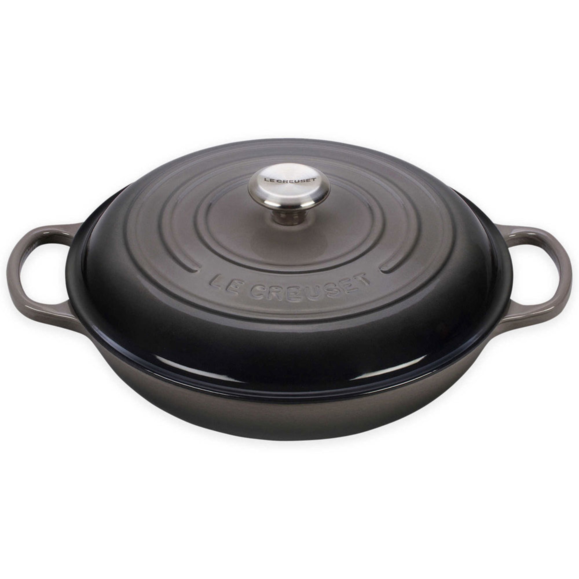 Le Creuset Signature 3.75quart Braiser, Oyster Dutch Ovens