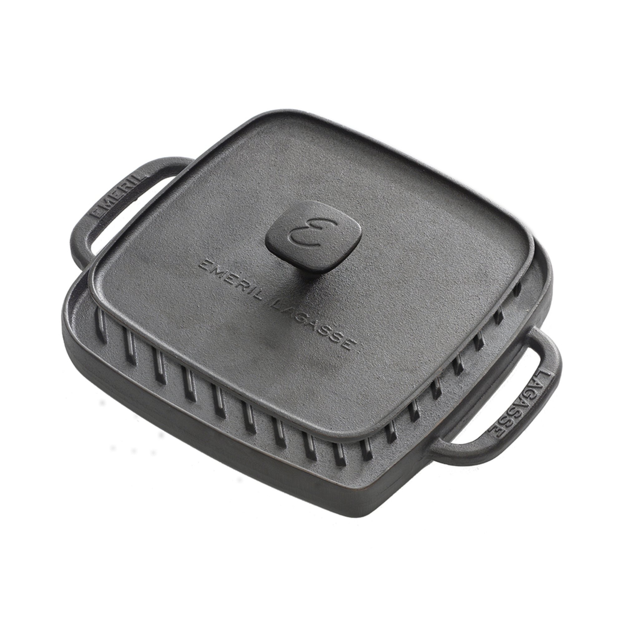 emeril lagasse cast iron reversible grill griddle with press grill