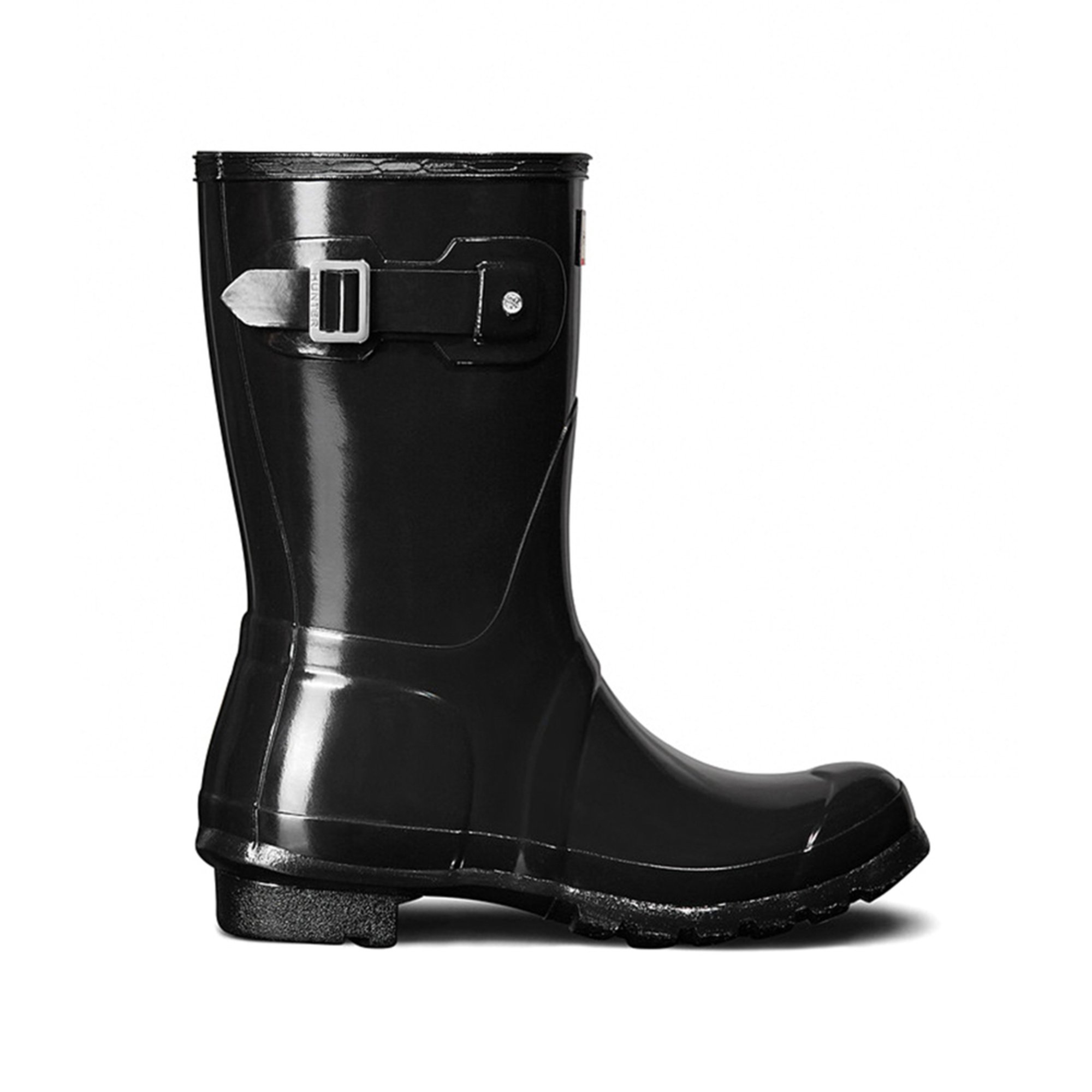 hunter original short rain boots black