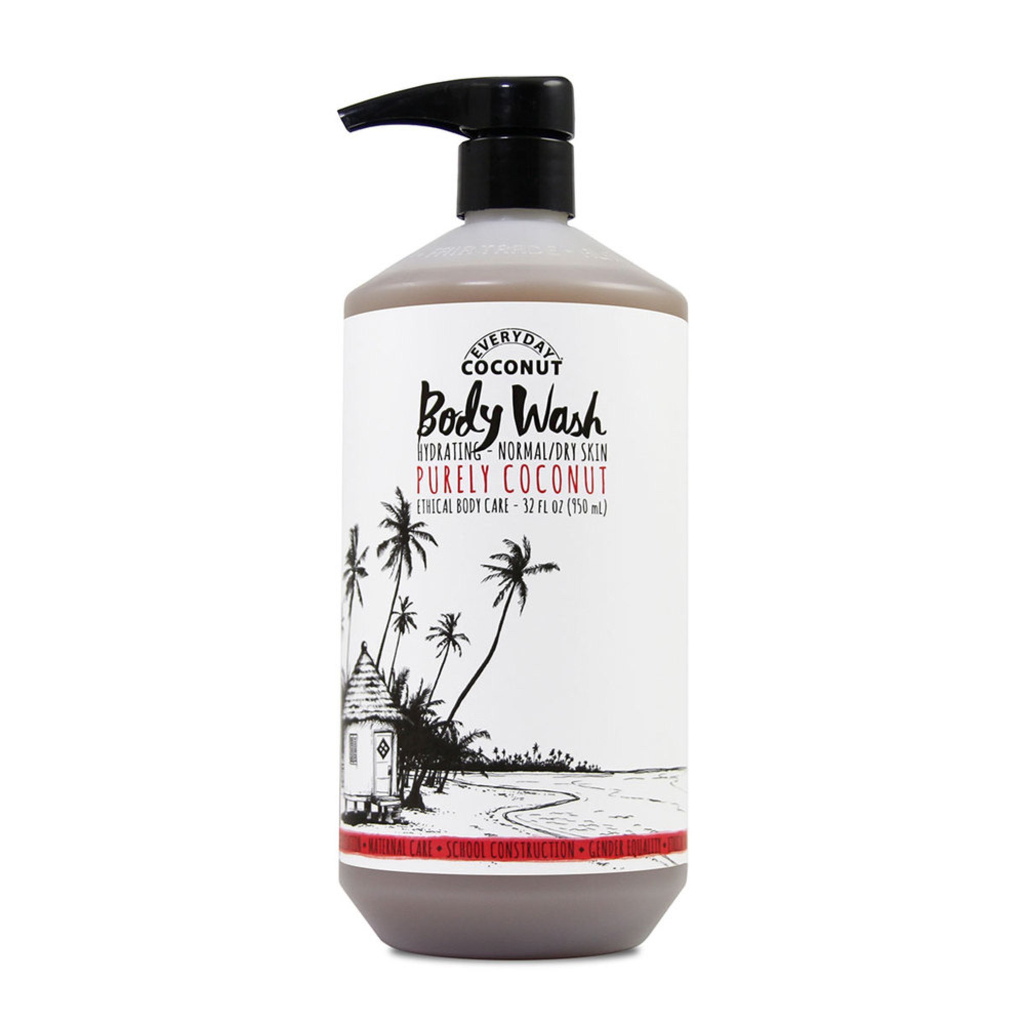 Everyday Coconut Super Hydrating Body Wash For Normal To Dry Skin 32oz