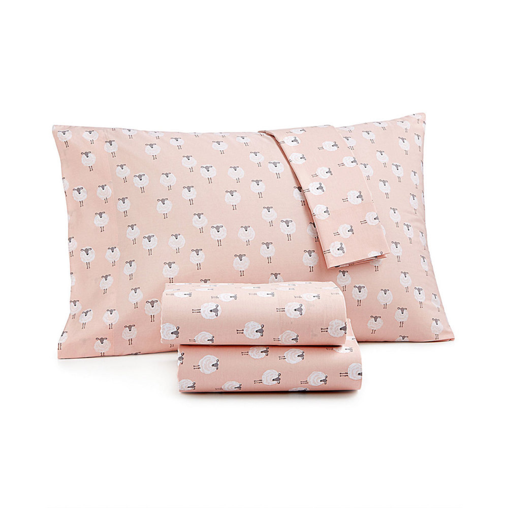 martha stewart whim collection 200 thread count sheet set sheep sheep sheets