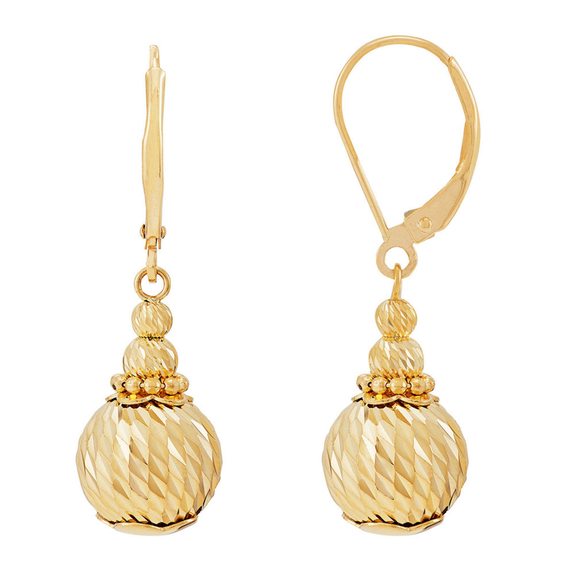 14k Ball Dgl Er | Gold Fine Jewelry | Accessories - Shop Your Navy Exchange - Official Site