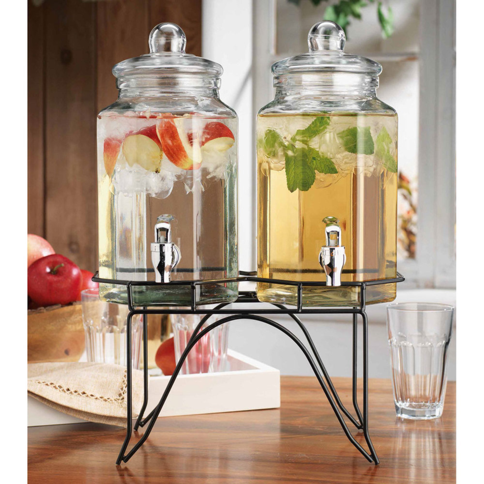 Del Sol Glass Beverage Dispenser Del Sol Glass Beverage Dispenser