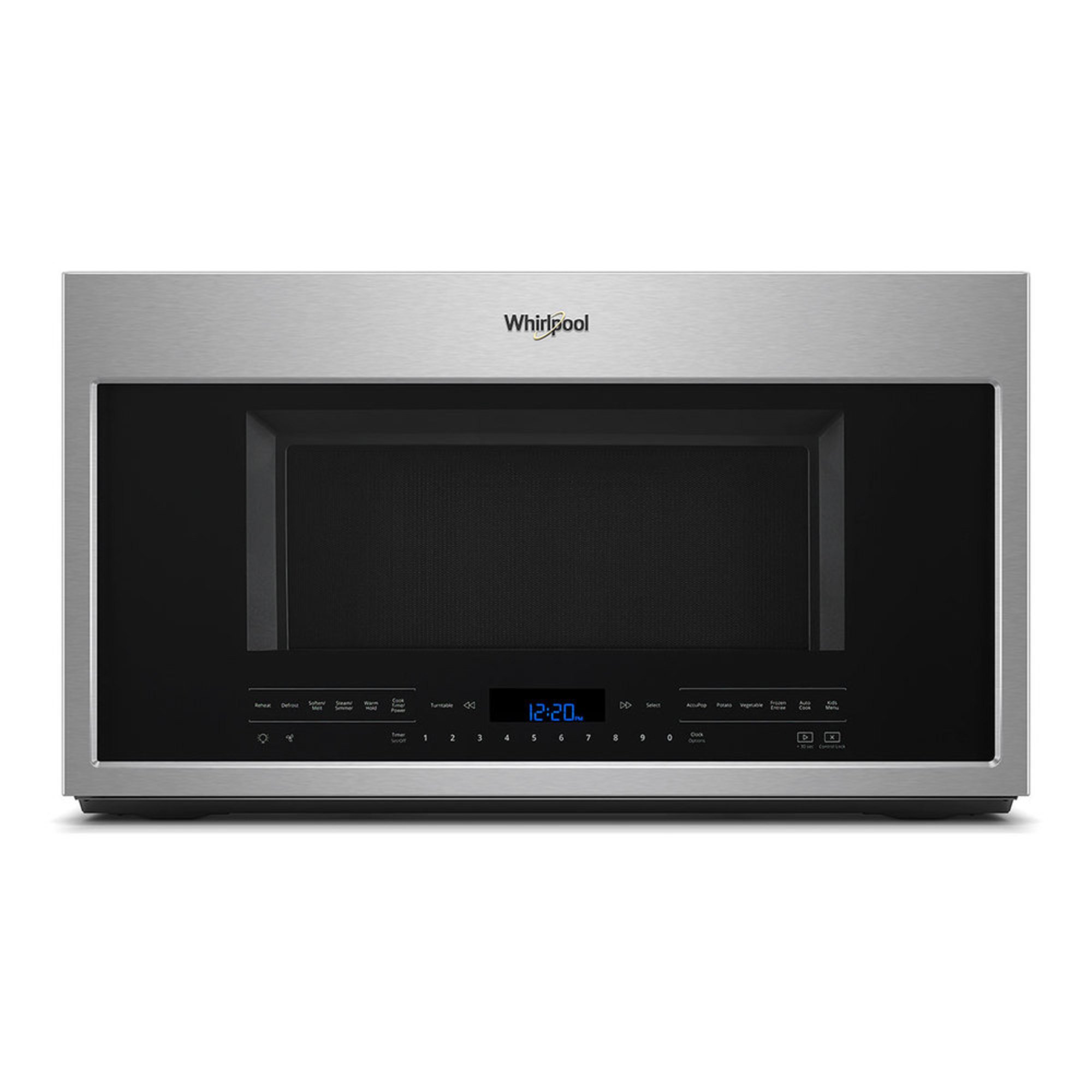Whirlpool 2.1cu.ft. Overtherange Microwave Oven, Stainless Steel
