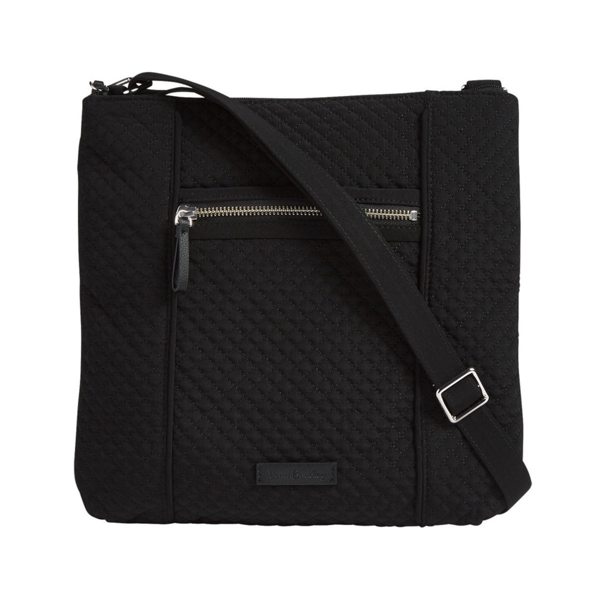 vera bradley black messenger bag