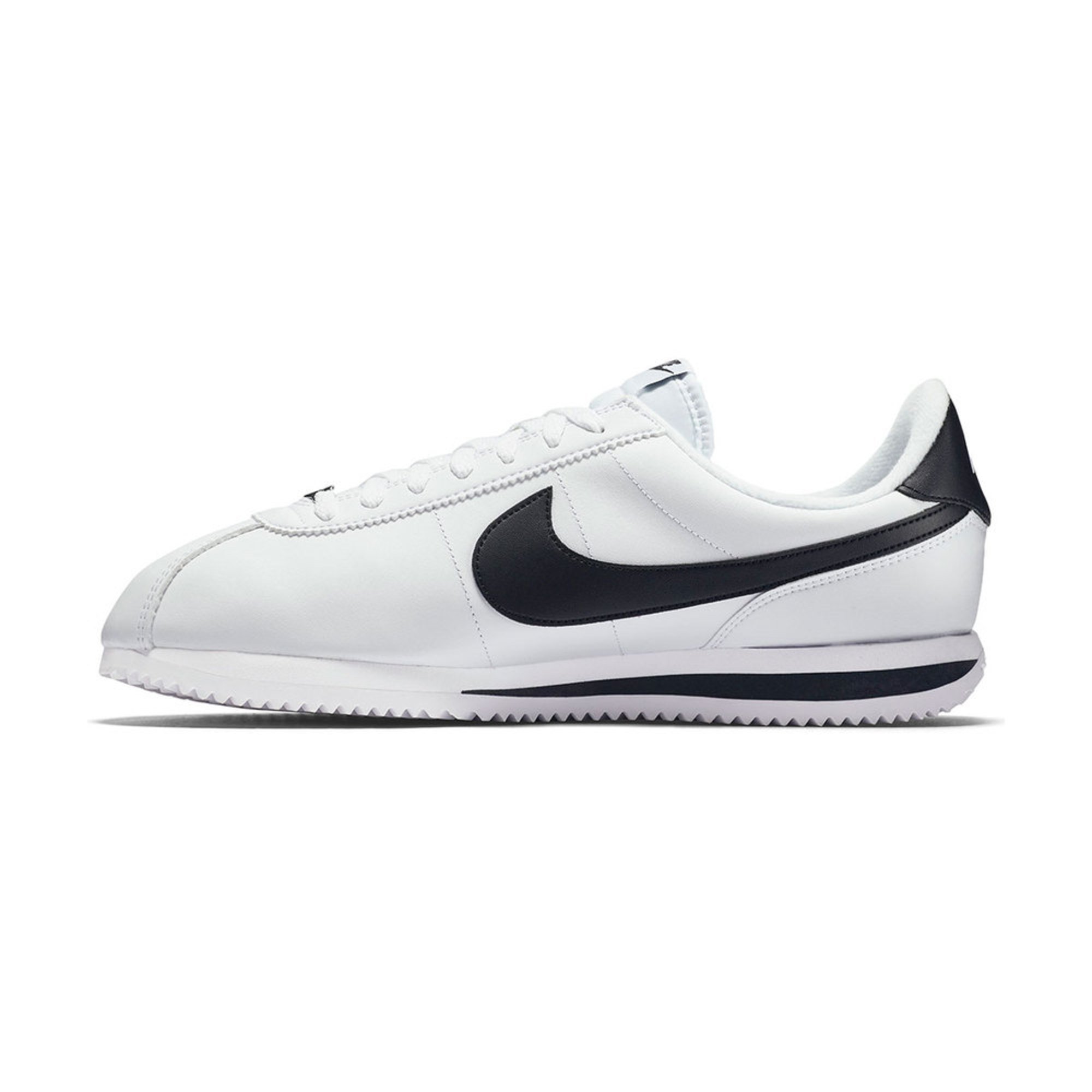 Nike Men's Cortez Basic Leather Running Shoe | Men's Running Shoes ...