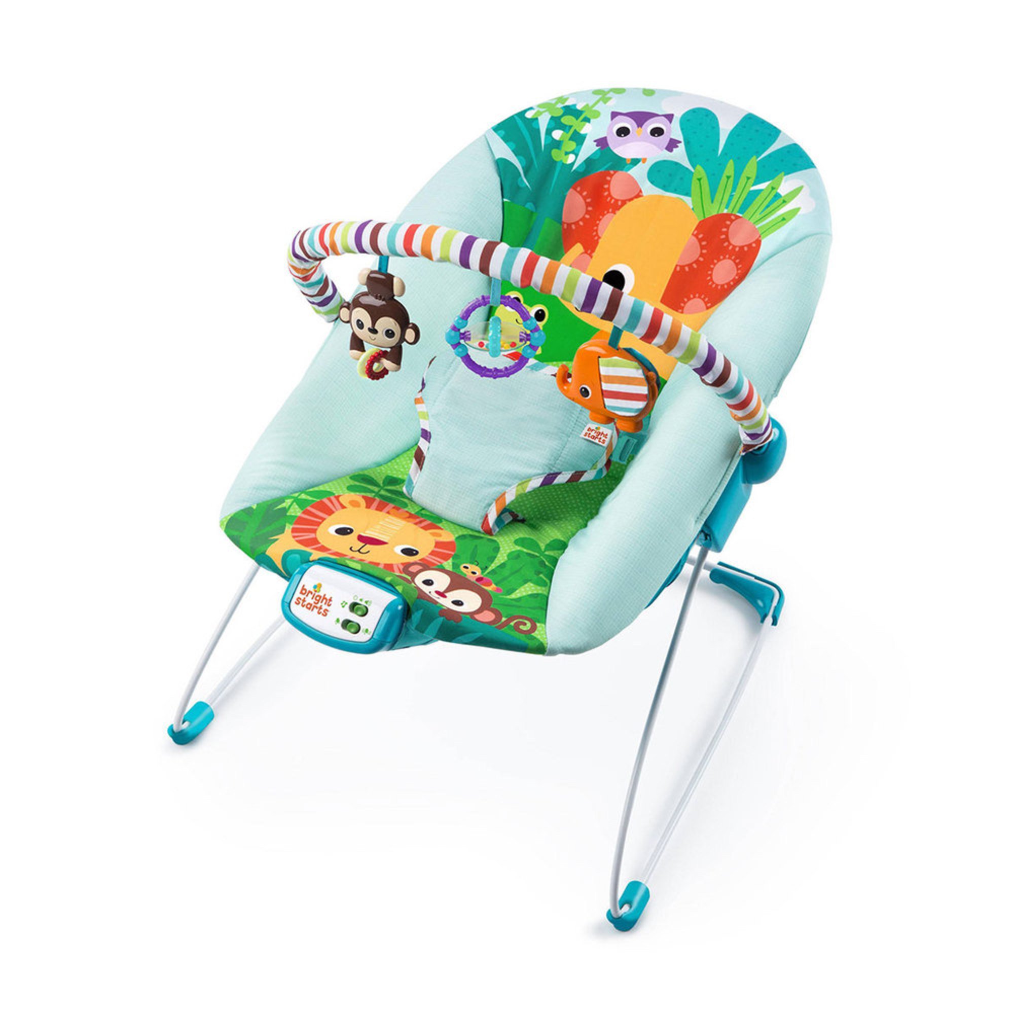 Bright Starts Bouncer, Safari Surprise Bouncers & Rockers Baby