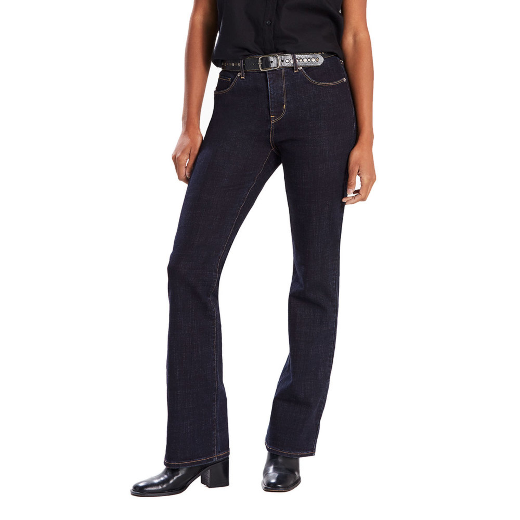 relaxed fit bootcut jeans womens