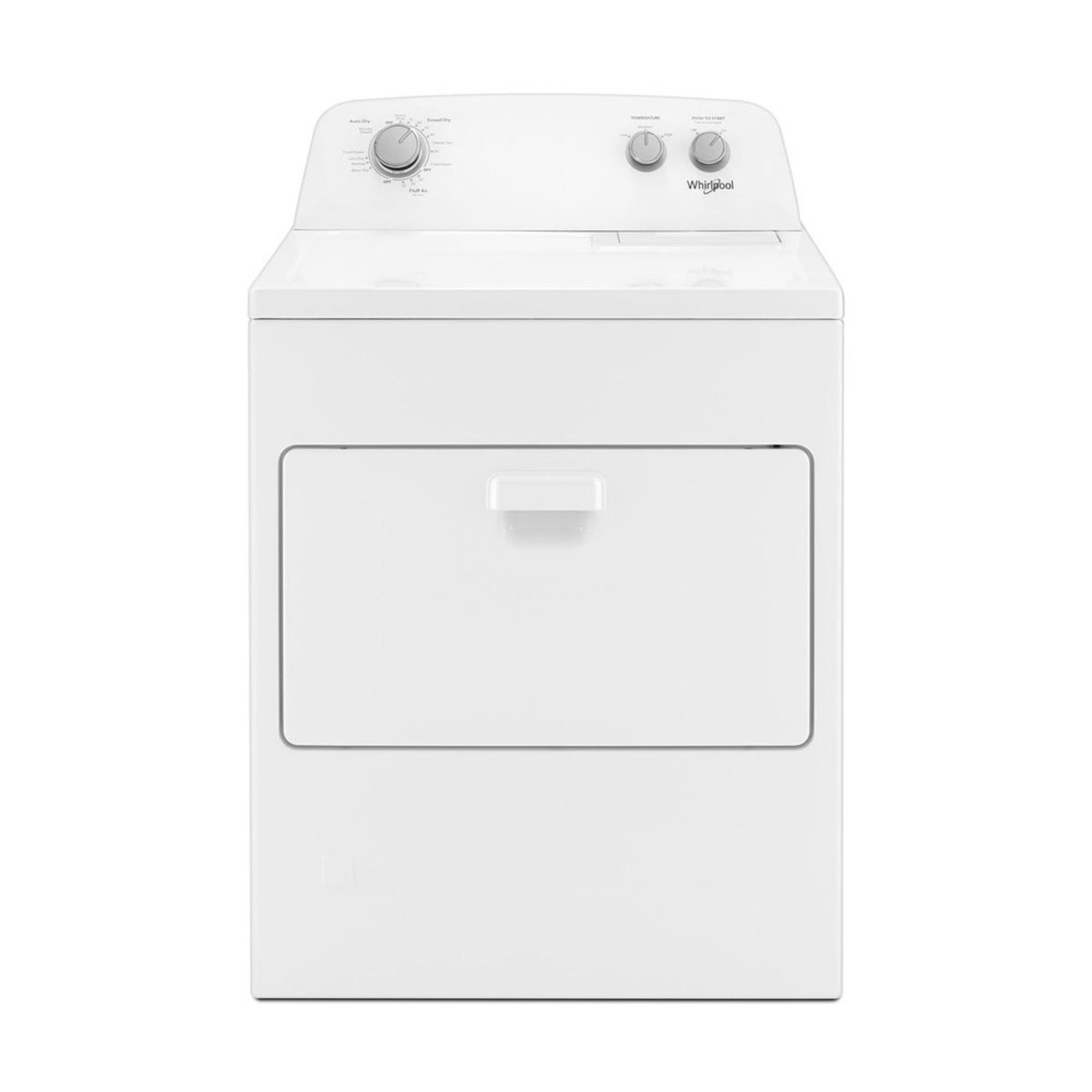 Whirlpool 7.0cu.ft. Gas Dryer, White (wgd4850hw) Gas Dryers For