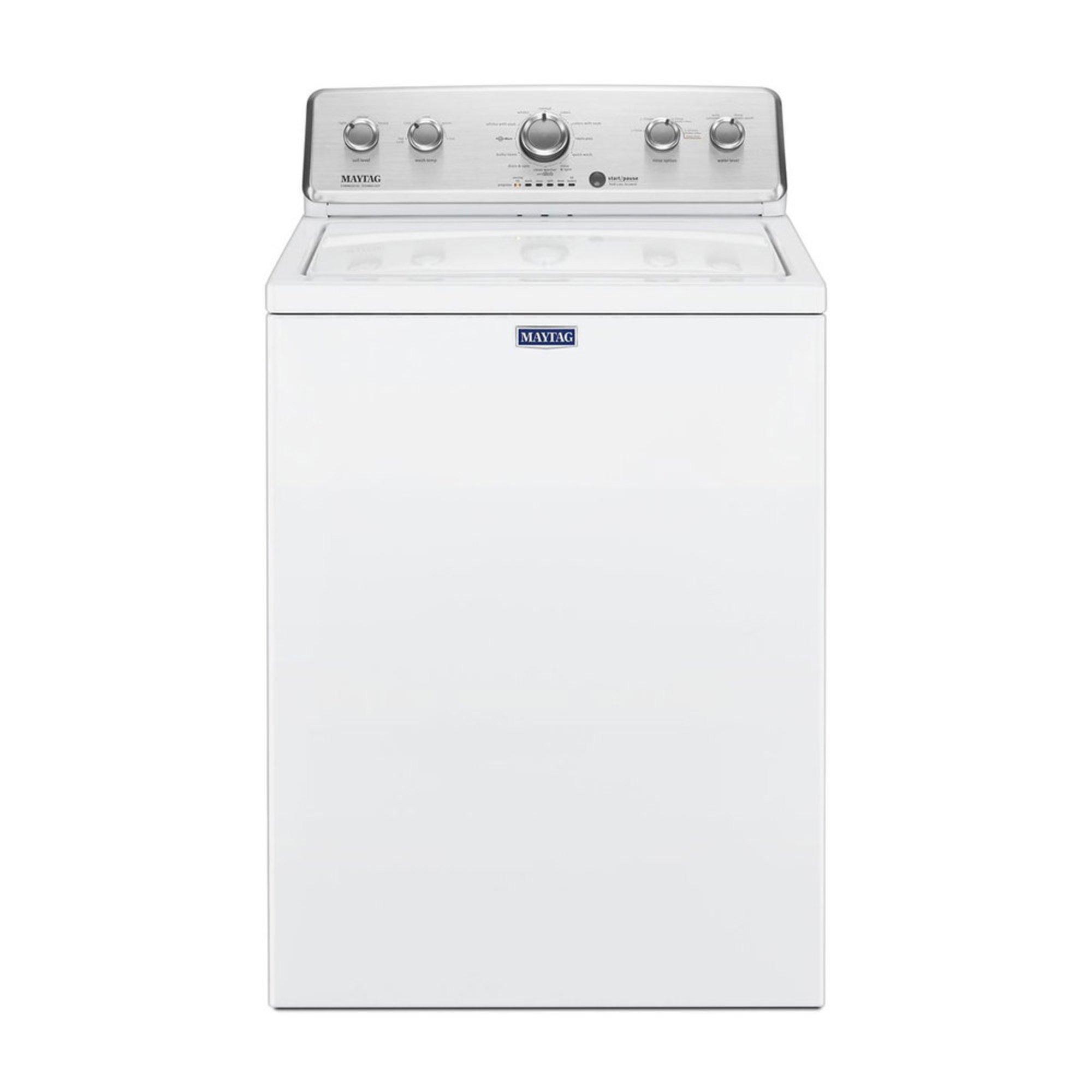 maytag 3.6-cu.ft. top load washer, white mvwc465hw top