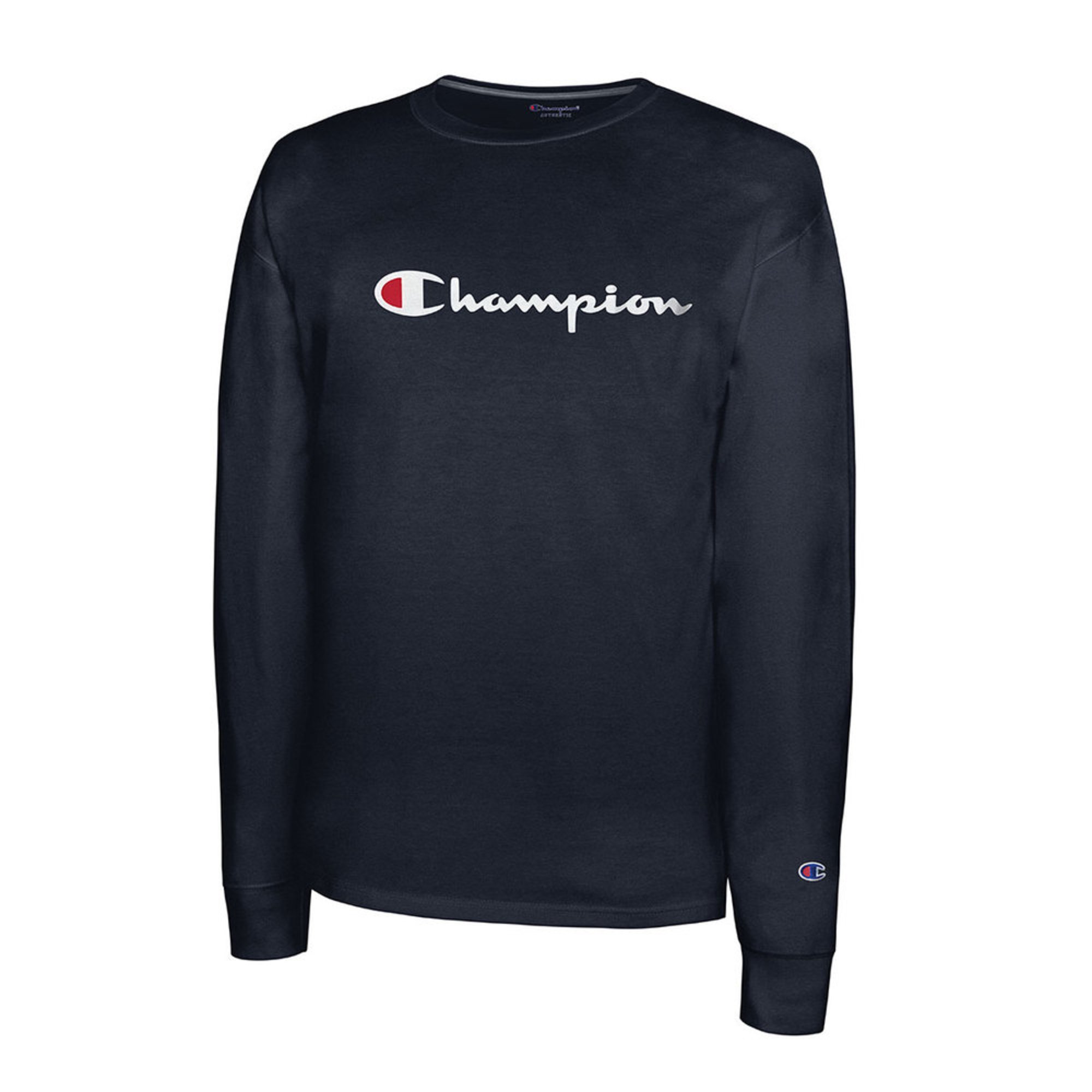 champion navy long sleeve