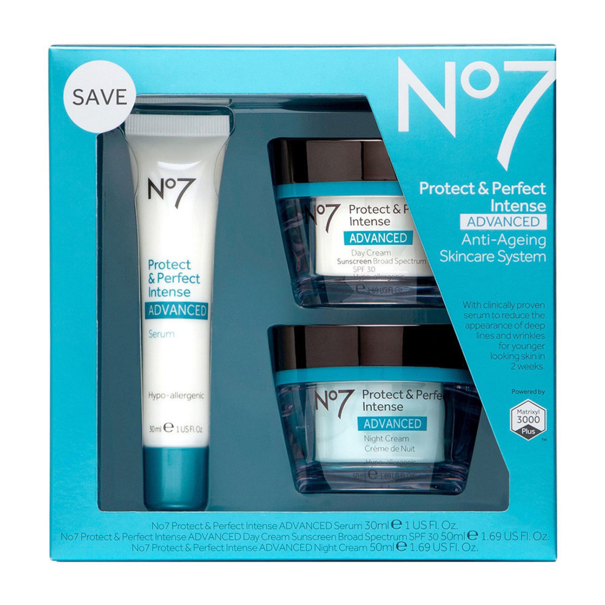 No7 Protect & Perfect Intense Advanced Skincare System  Skin Care 
