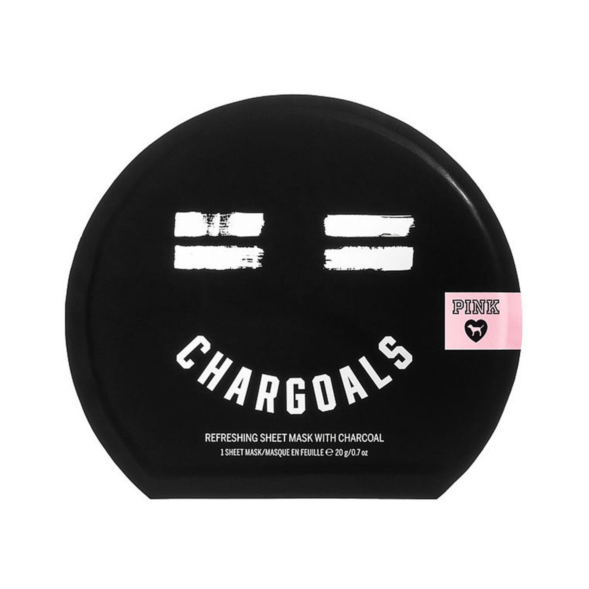 Victoria S Secret Pink Chargoals Refreshing Sheet Mask 1 Sheet Sheet Masks Beauty Shop Your Navy Exchange Official Site chargoals refreshing sheet mask