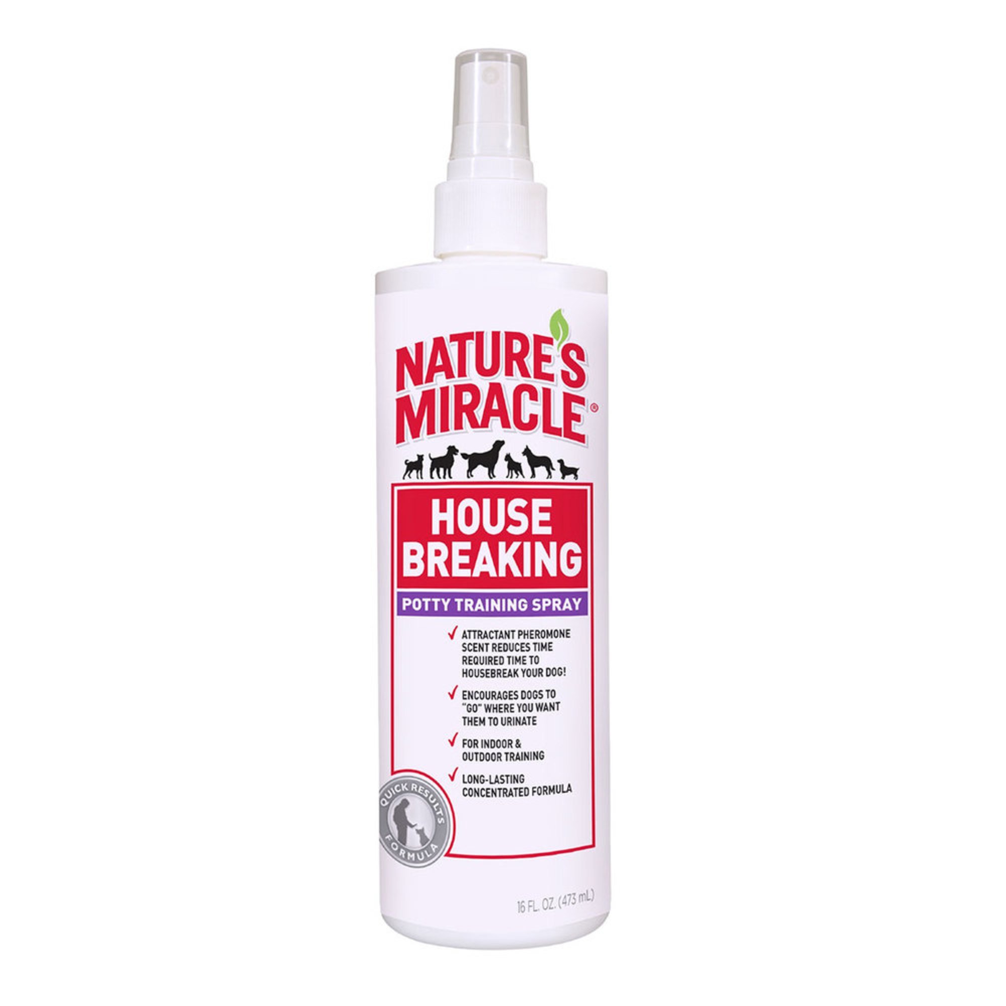 Natures Miracle Housebreaking Go Here Spray Pet Cleaning & Training