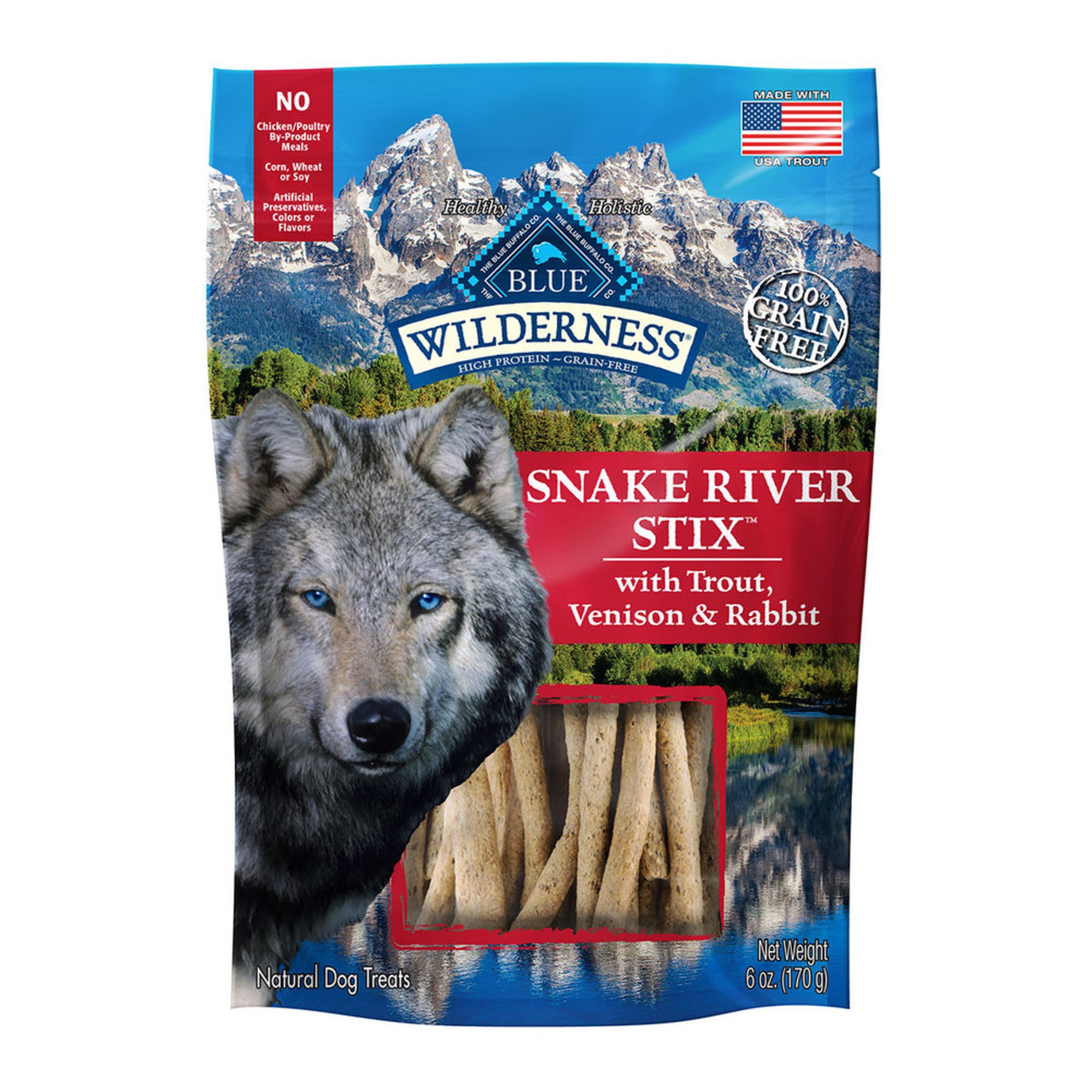 Blue Buffalo Wilderness Snake River Grill Stix Dog Treats Dog Treats