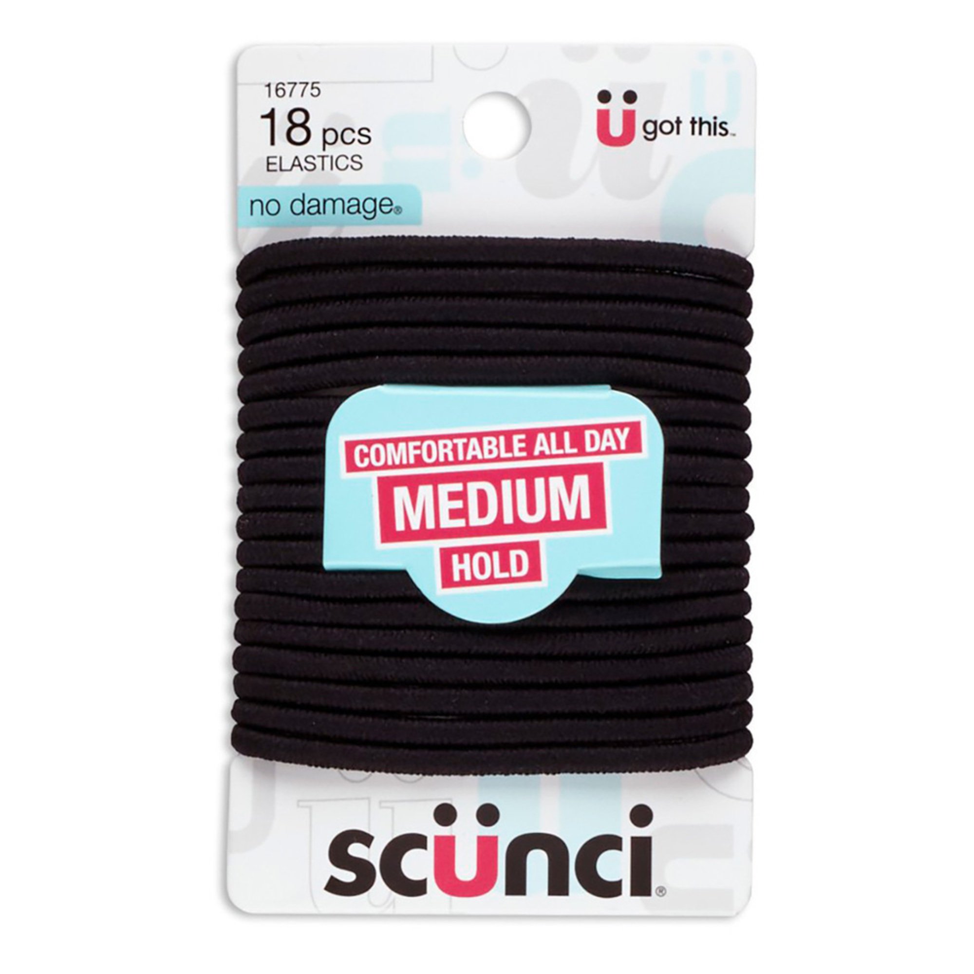 Scunci No Damage Hair Elastics 18ct Hair Accessories Beauty Shop