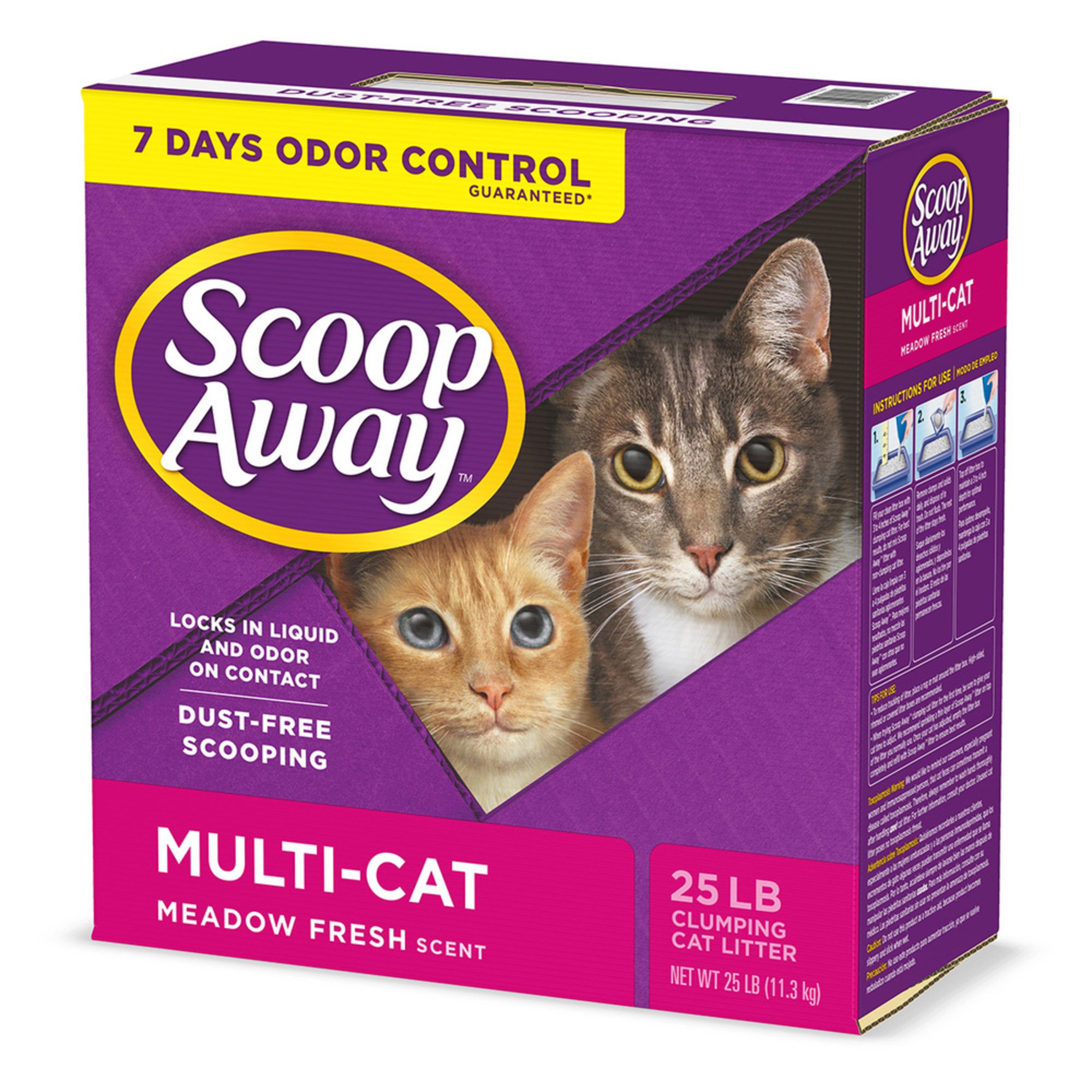Scoop Away Multi Cat Scoopable Cat Litter Cat Litter And Litter Boxes
