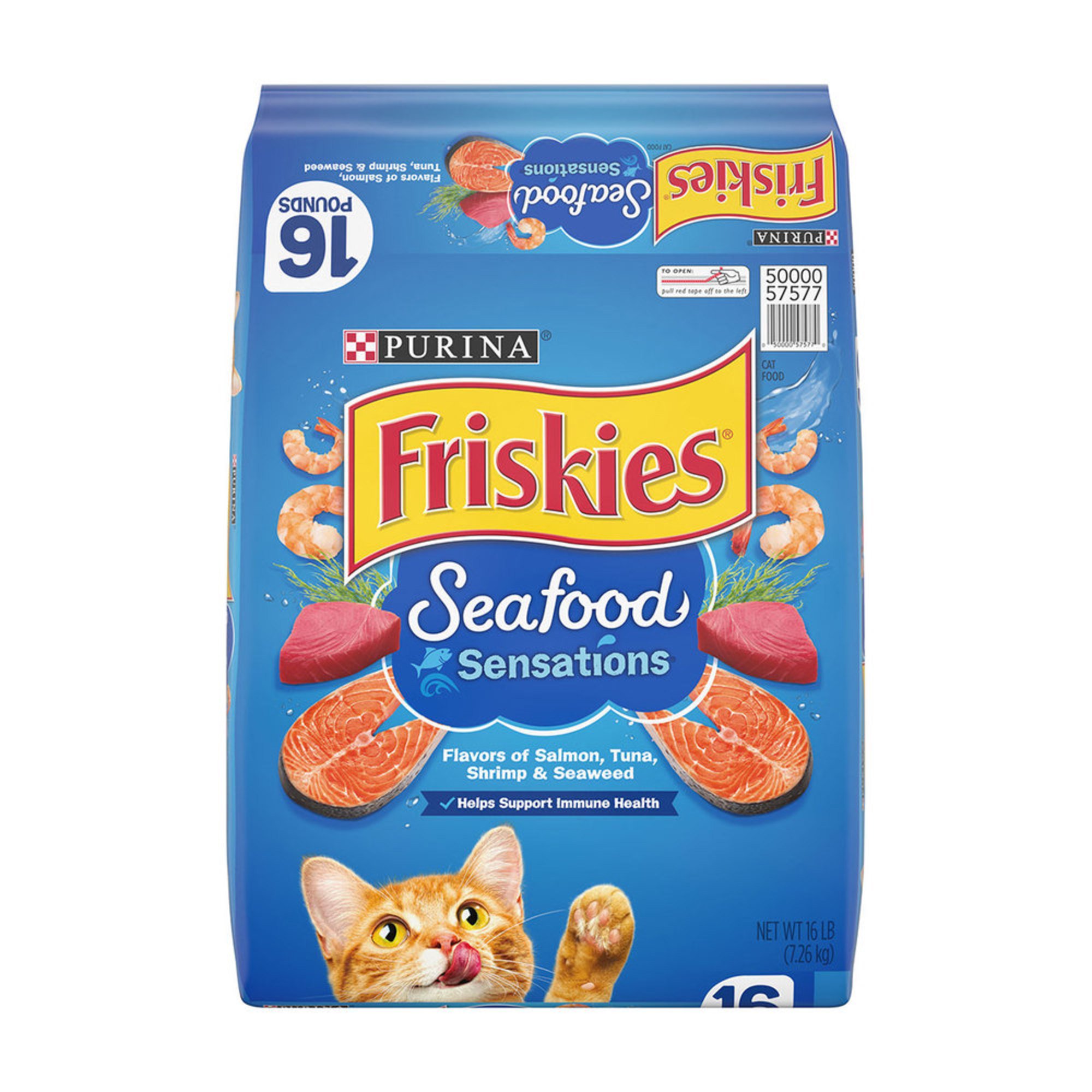 friskies seafood sensations dry cat food