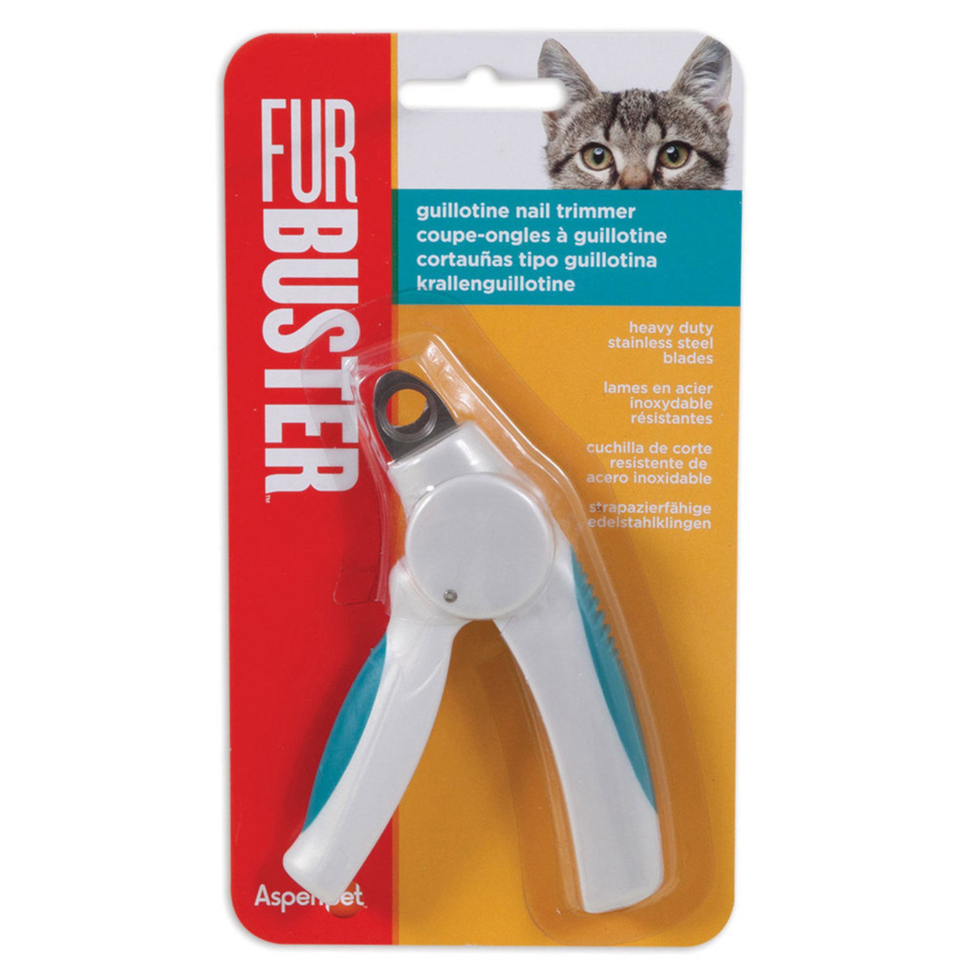 Petmate Furbuster Small Guillotine Nail Trimmer For Cats Pet Grooming