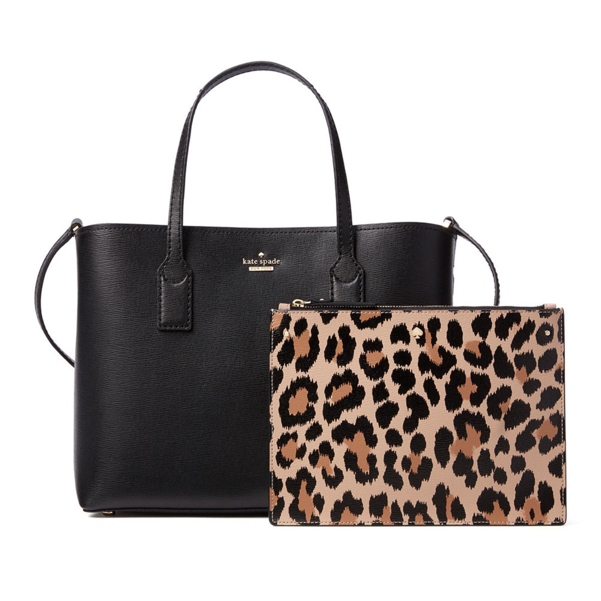 Kate Spade Hadley Road Small Dina Satchel Black Leopard Satchels Kate Spade New York