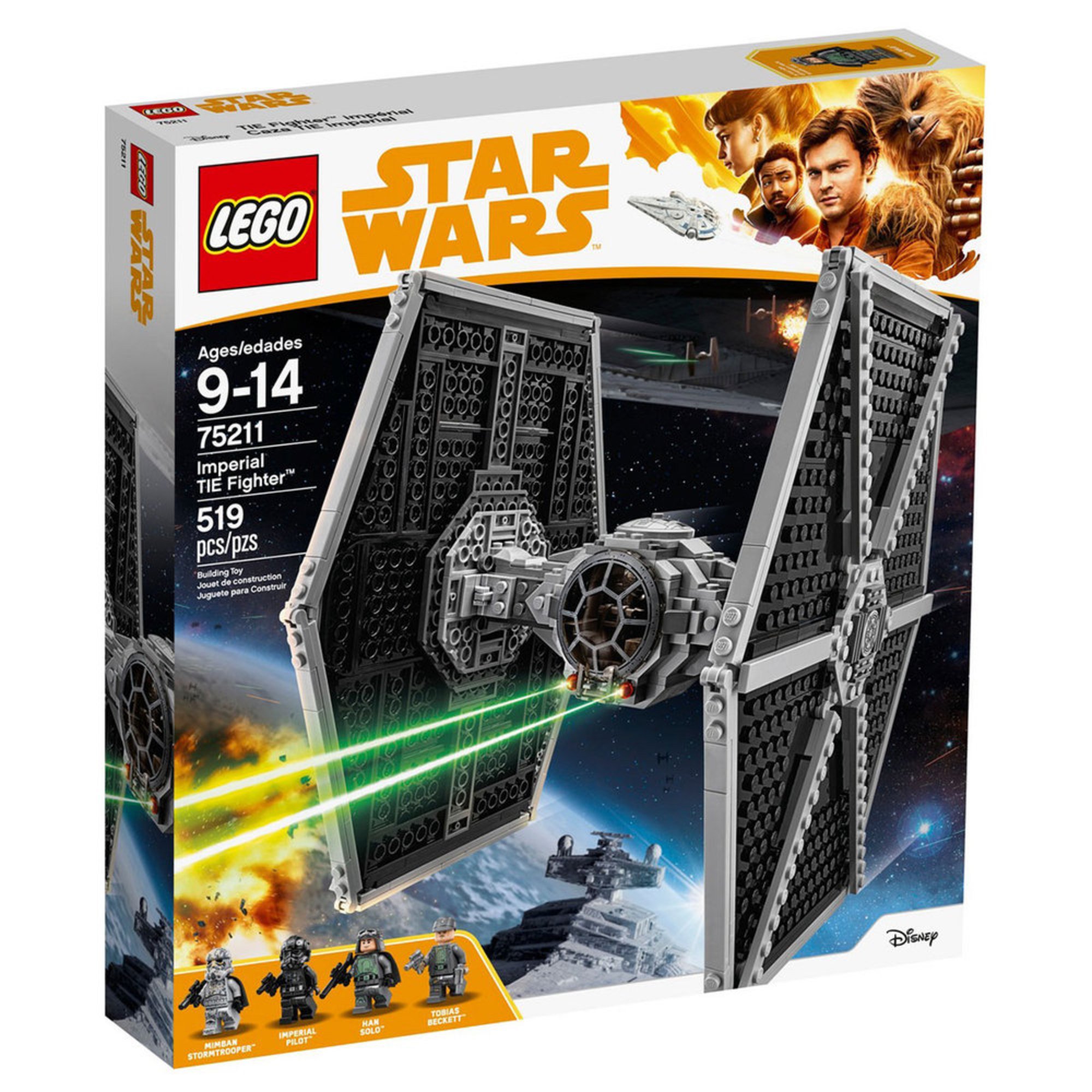 Lego Star Wars Imperial Tie Fighter 75211 Building Sets Kits