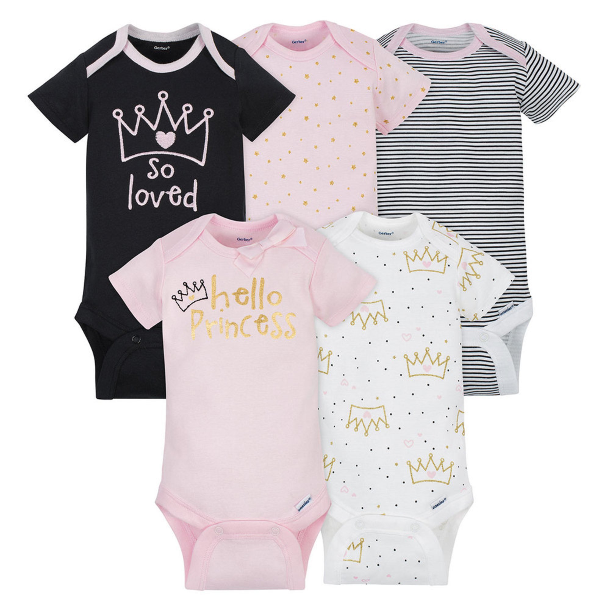 gerber baby girl onesies