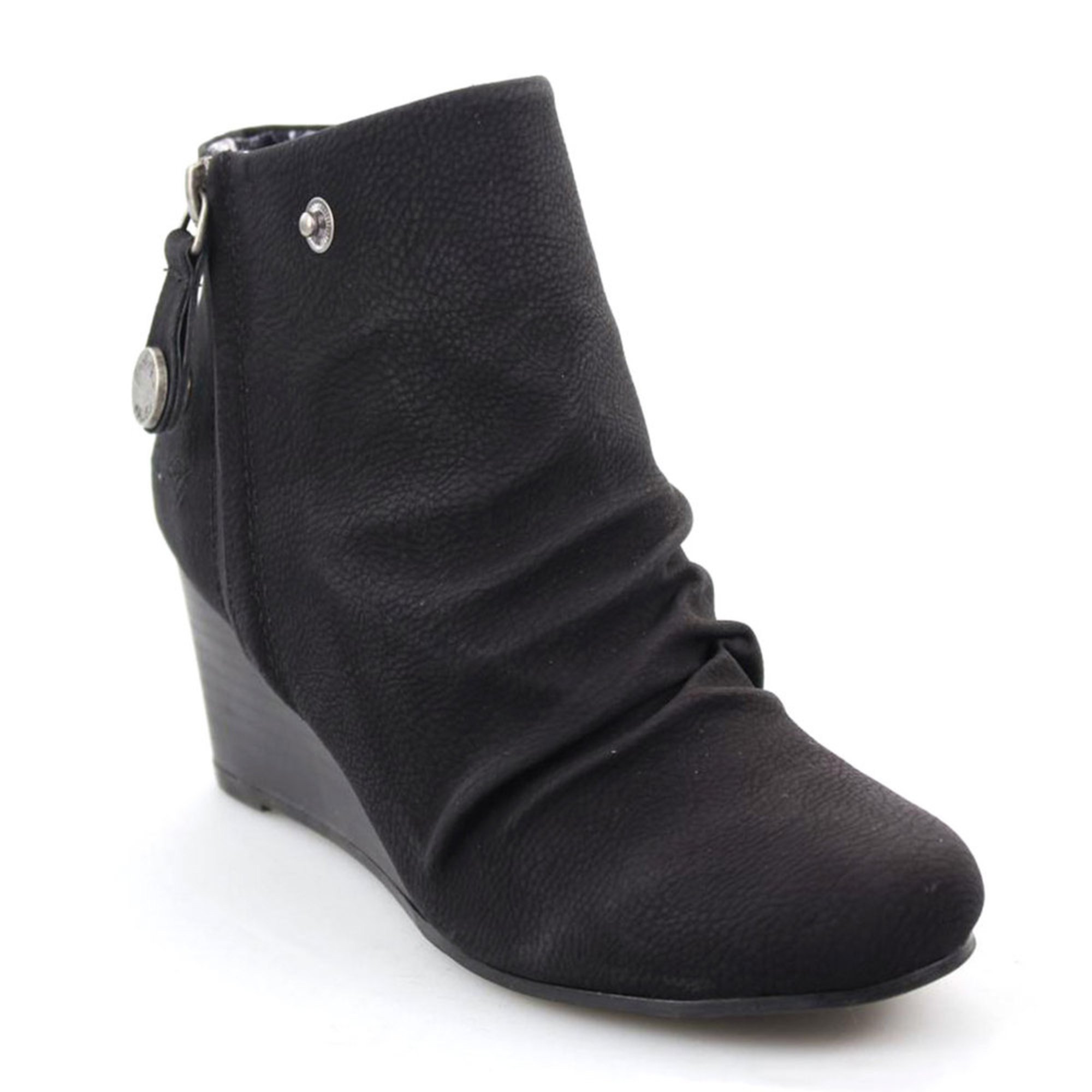blowfish wedge booties