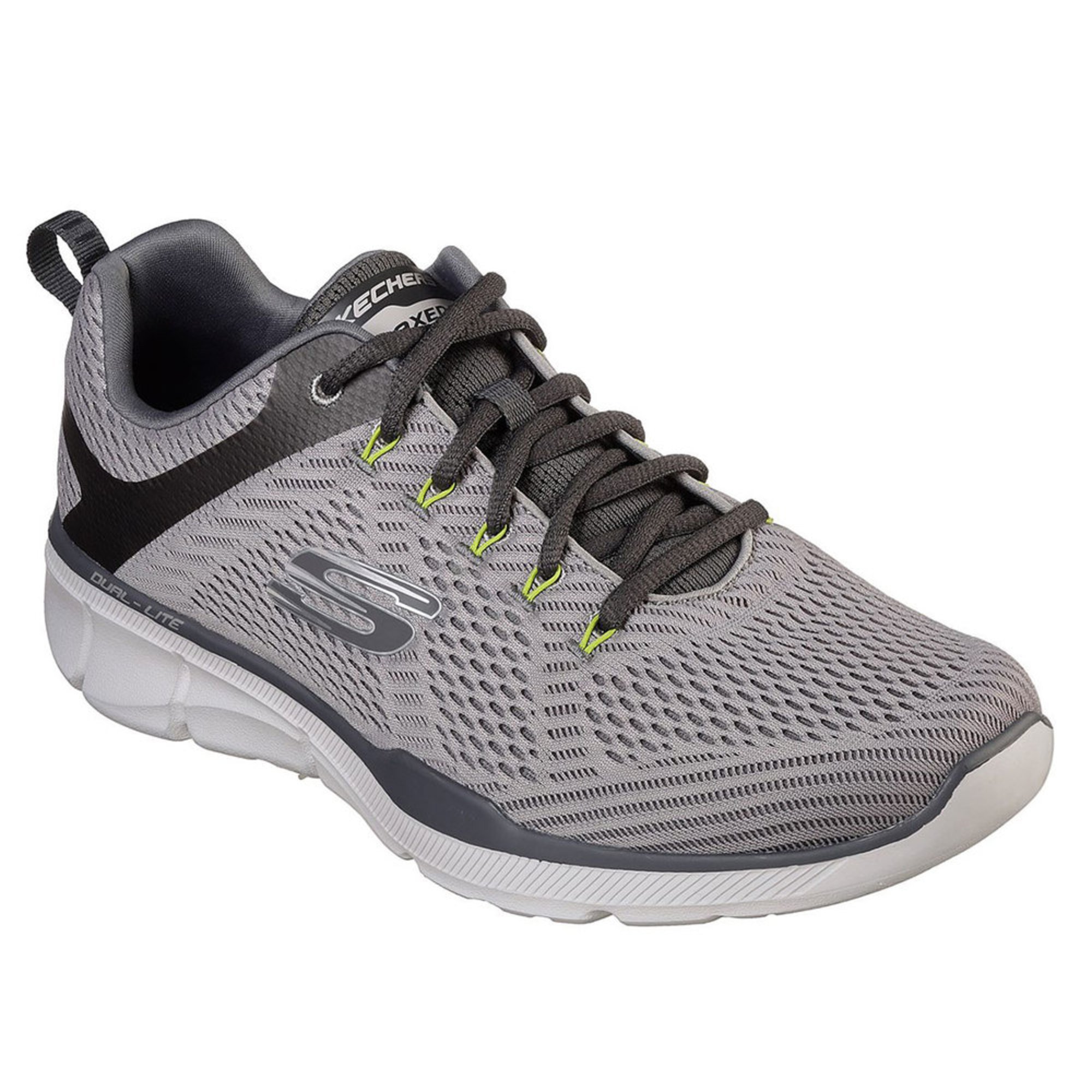 mens slip on skechers memory foam