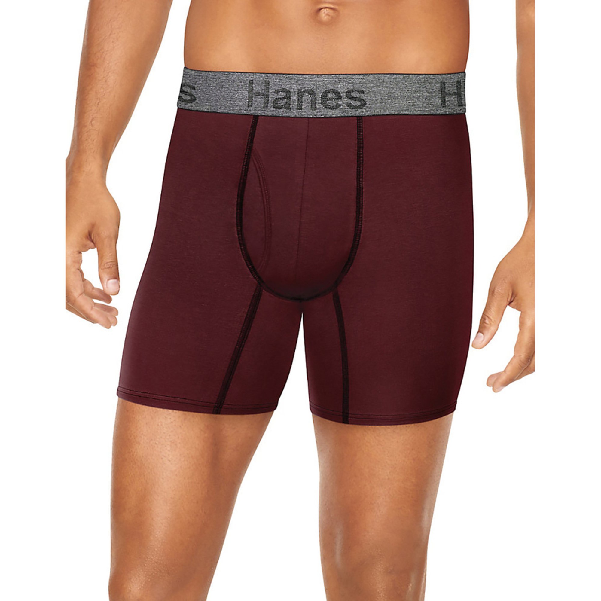 3pk hanes women's comfort soft boxer briefs lounge shorts