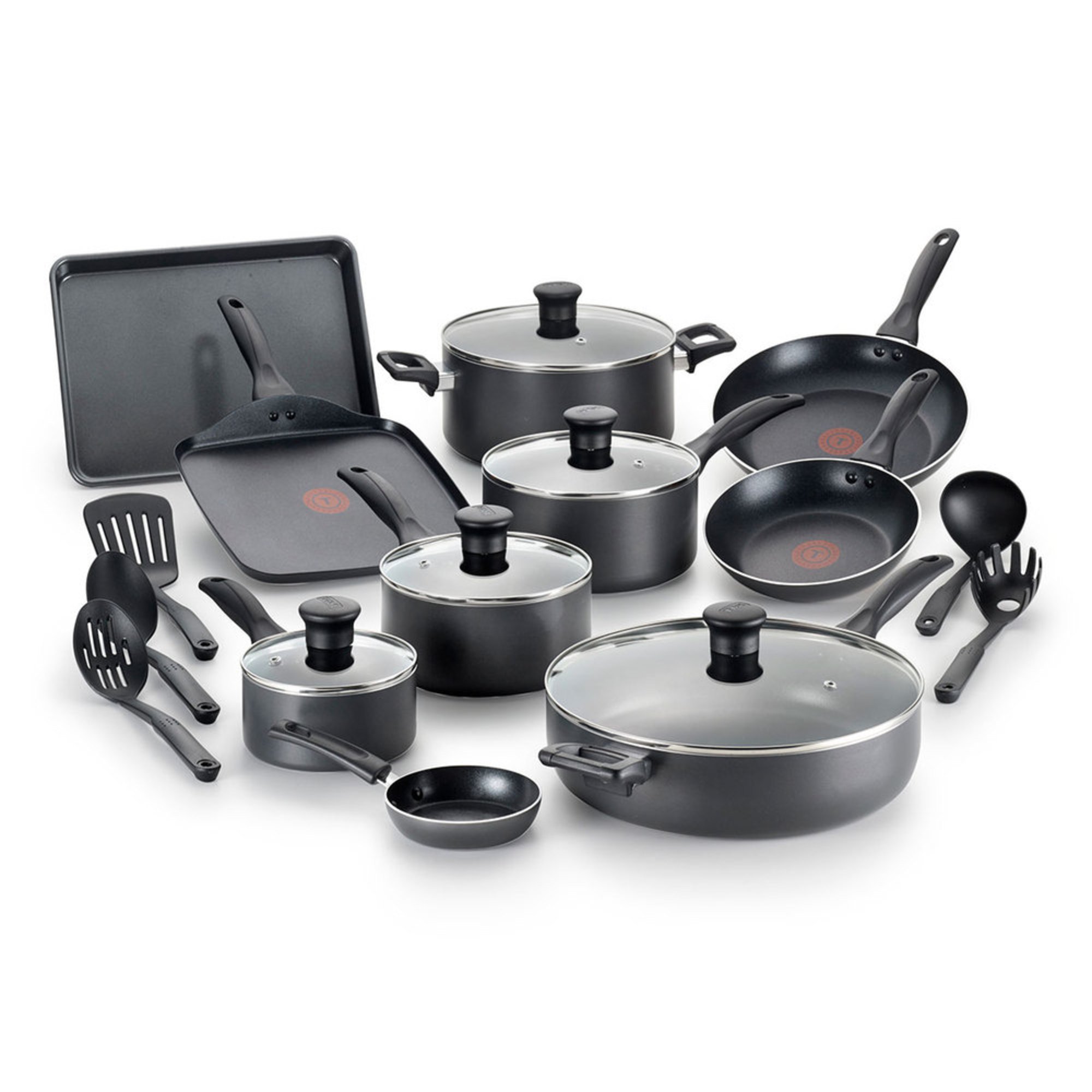 Tfal Easy Care 20piece Cookware Set Cookware Sets For The Home