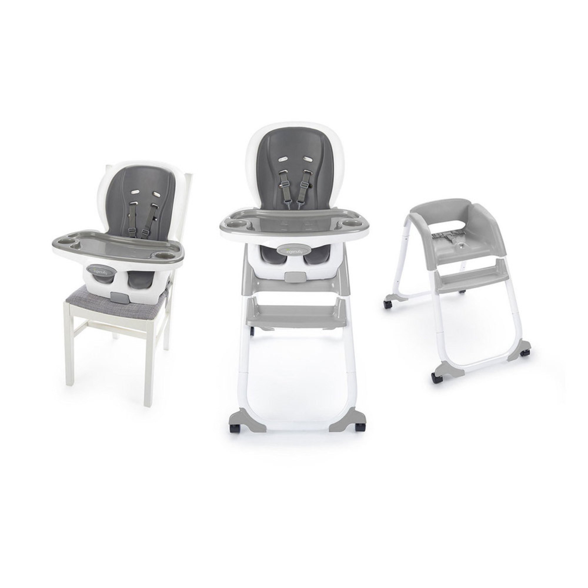 Ingenuity Smartclean Trio 3 In 1 High Chair Slate Convertible Ingenuity