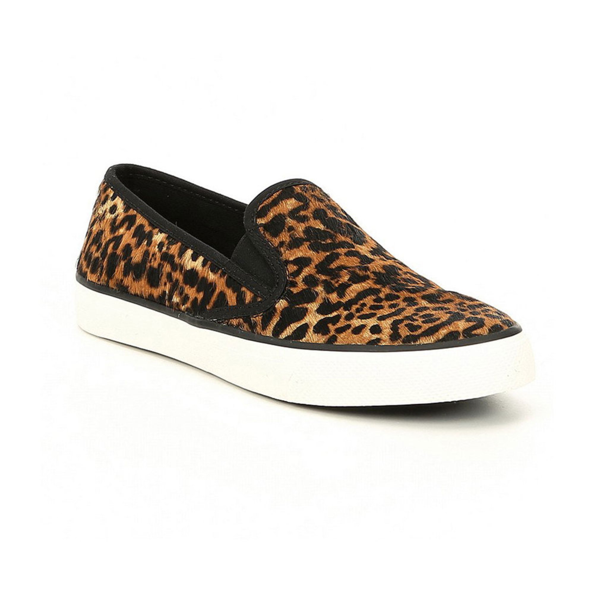 Sperry Women's Seaside Leopard Slip On | Women's Slip On Shoes | Shoes ...
