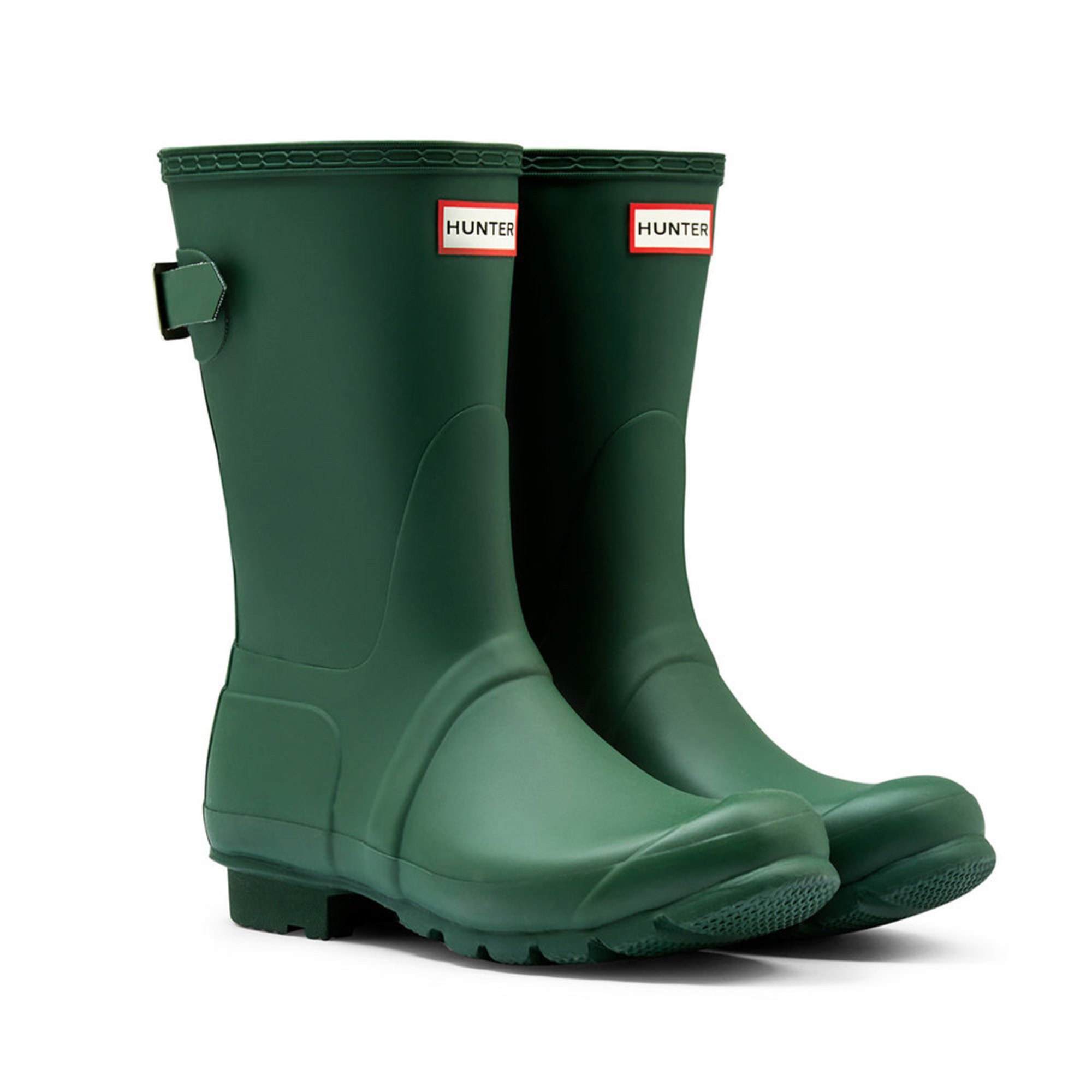 Hunter Boot Women's Back Adjust Short Matte Rainboot | Women's Boots ...