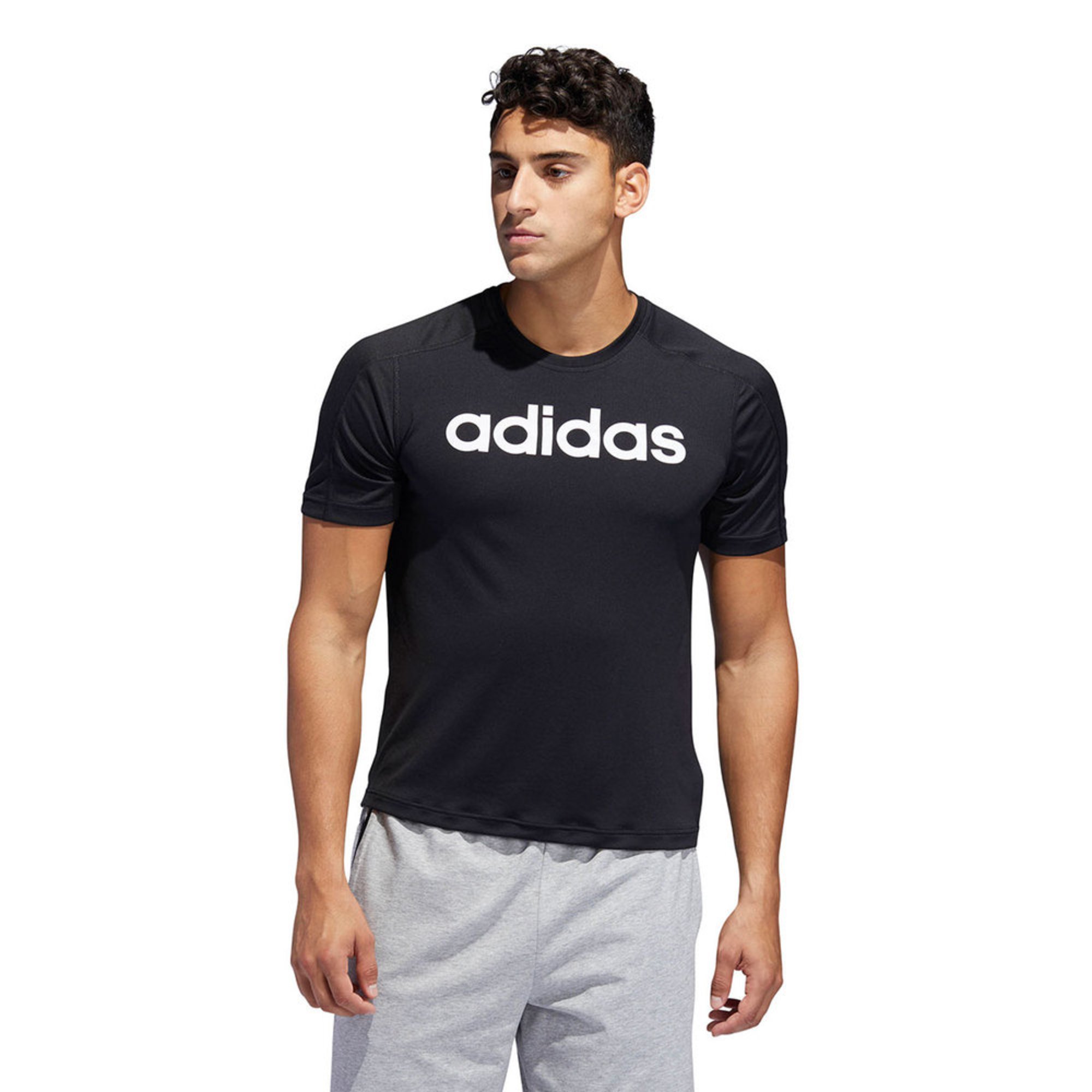 adidas d2m logo tee