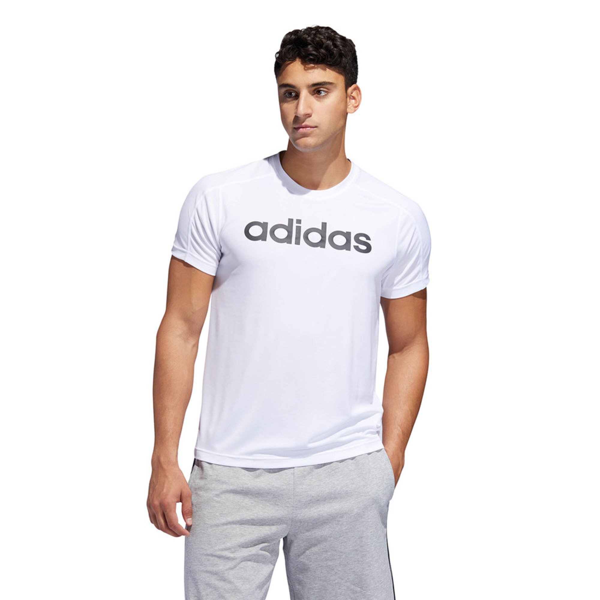 adidas d2m logo tee