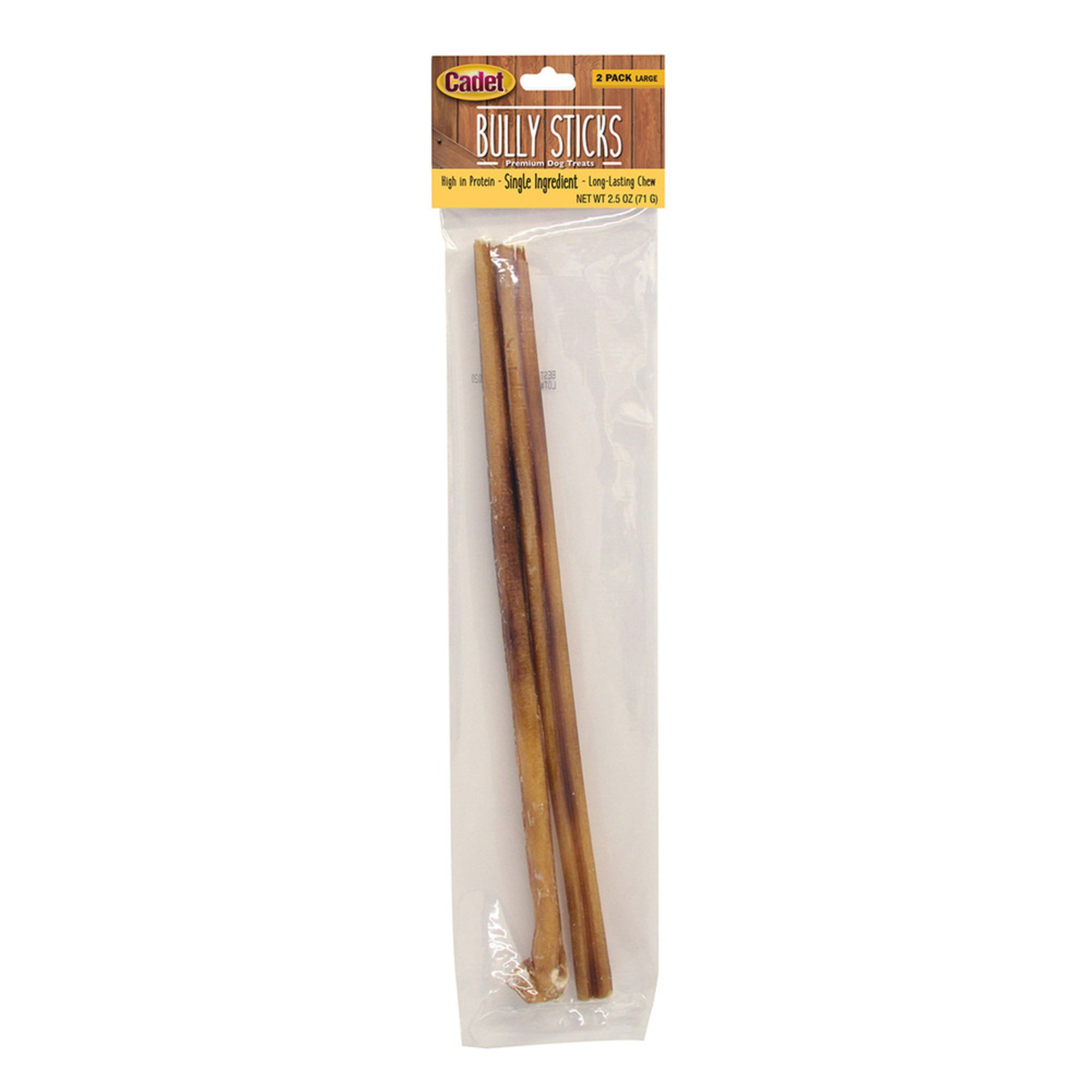 Cadet Bully 2pack Sticks For Dogs Dog Rawhides & Chews Pet Shop