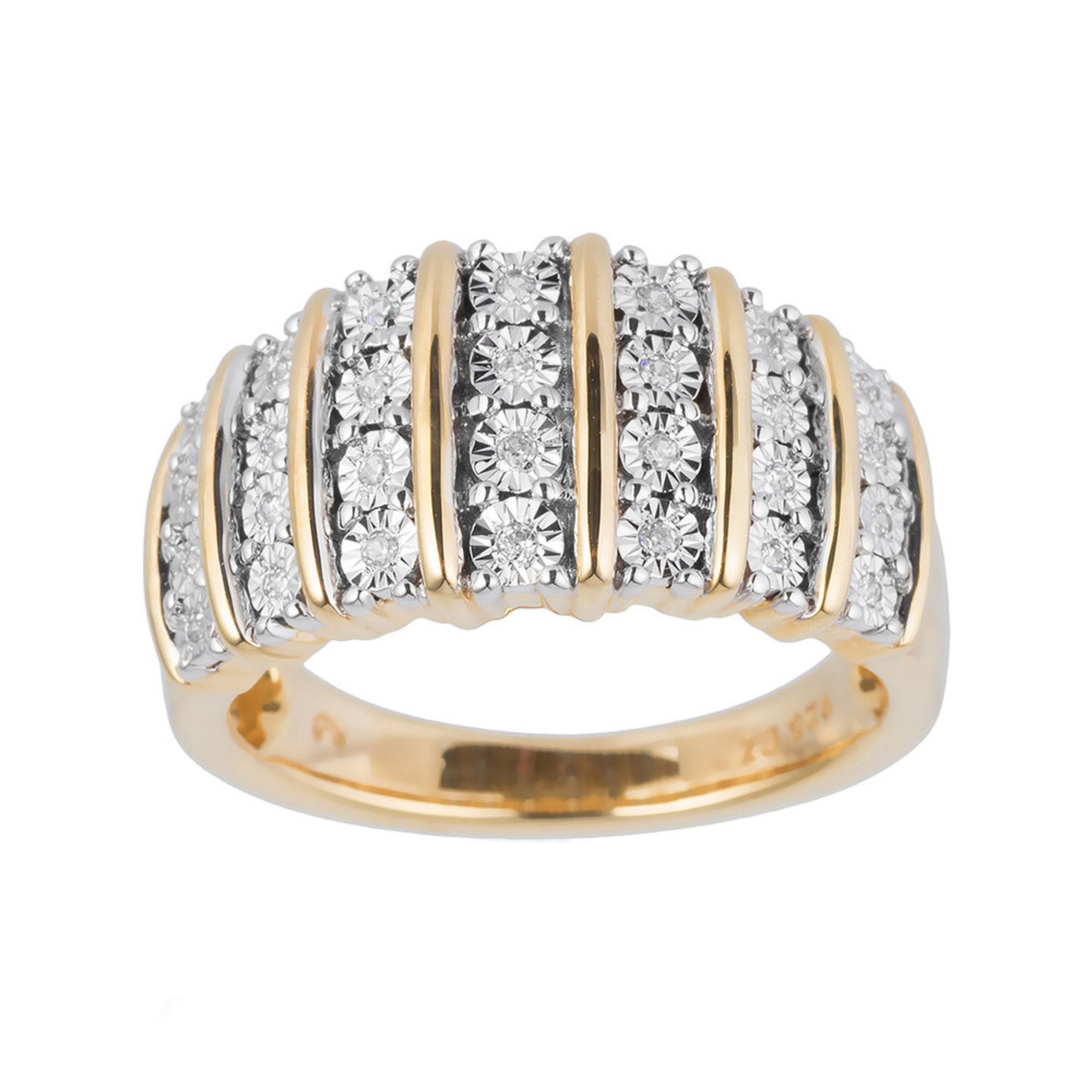 Miracle Plated Diamond Fashion Ring Diamond Rings Accessories