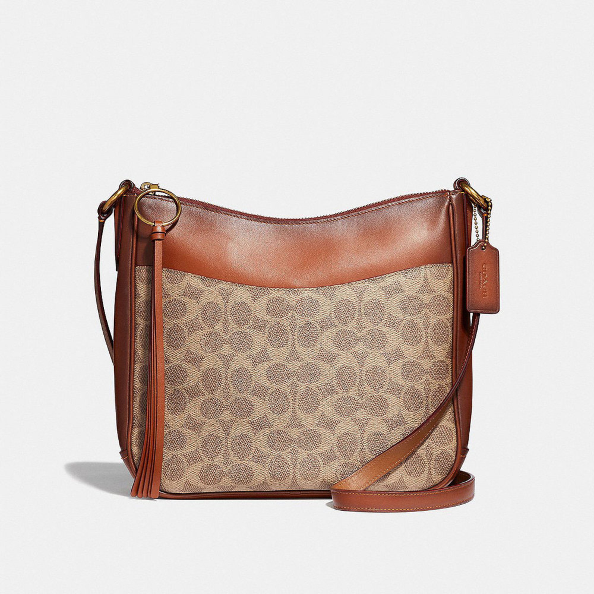 Coach Coated Canvas Signature Chaise Crossbody Crossbody & Messenger