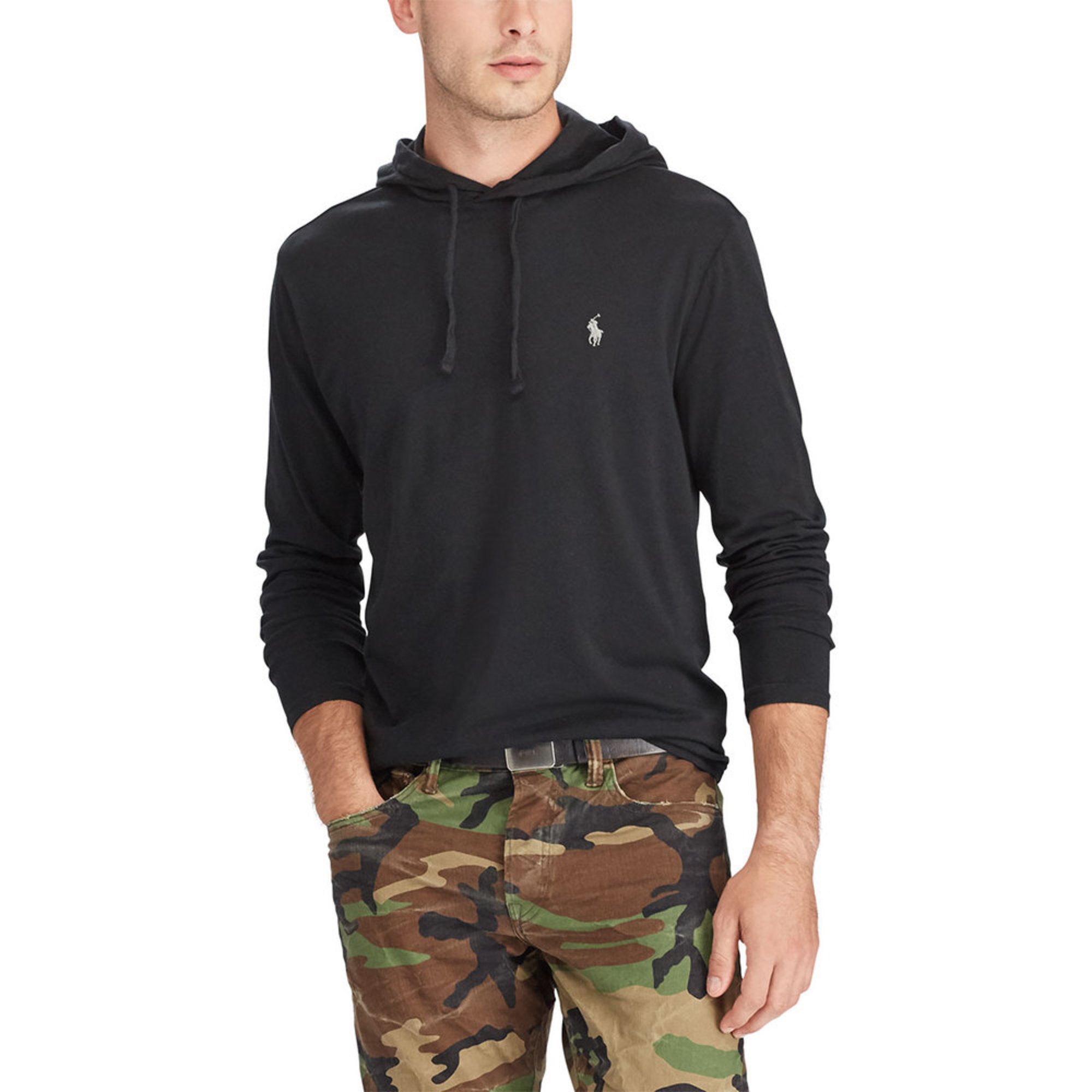 ralph lauren hooded tee