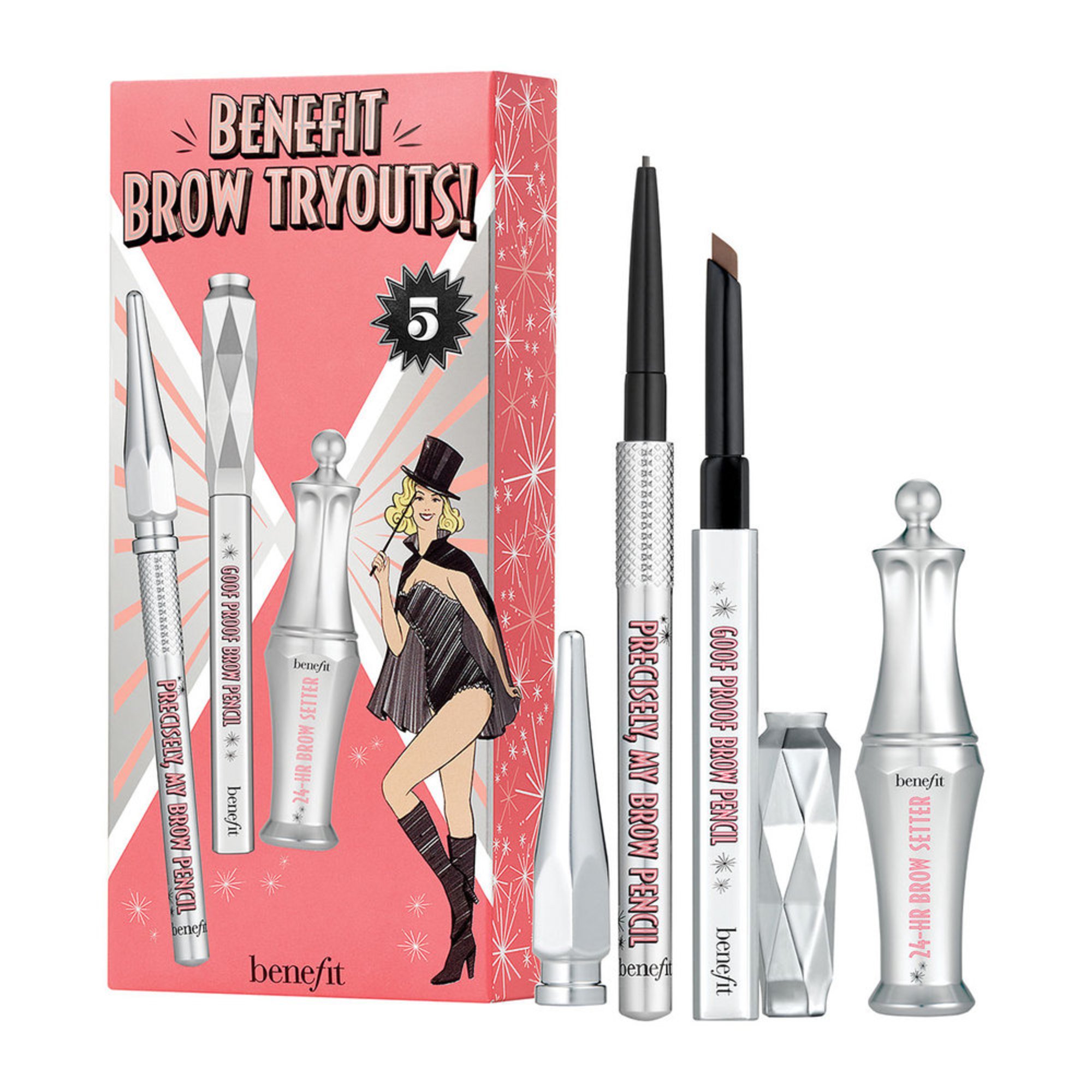 Benefit Cosmetics Brow Tryouts! Set 05 Deep Eyebrows Health