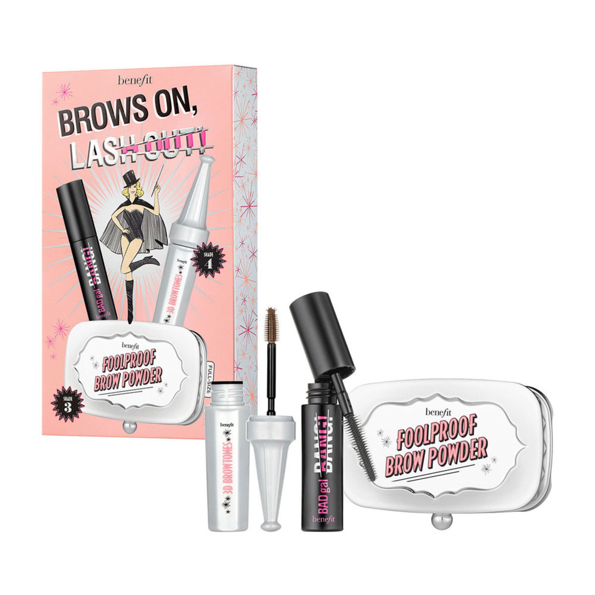 Benefit Cosmetics Brows On, Lash Out! Brow & Mascara Set Makeup Gifts