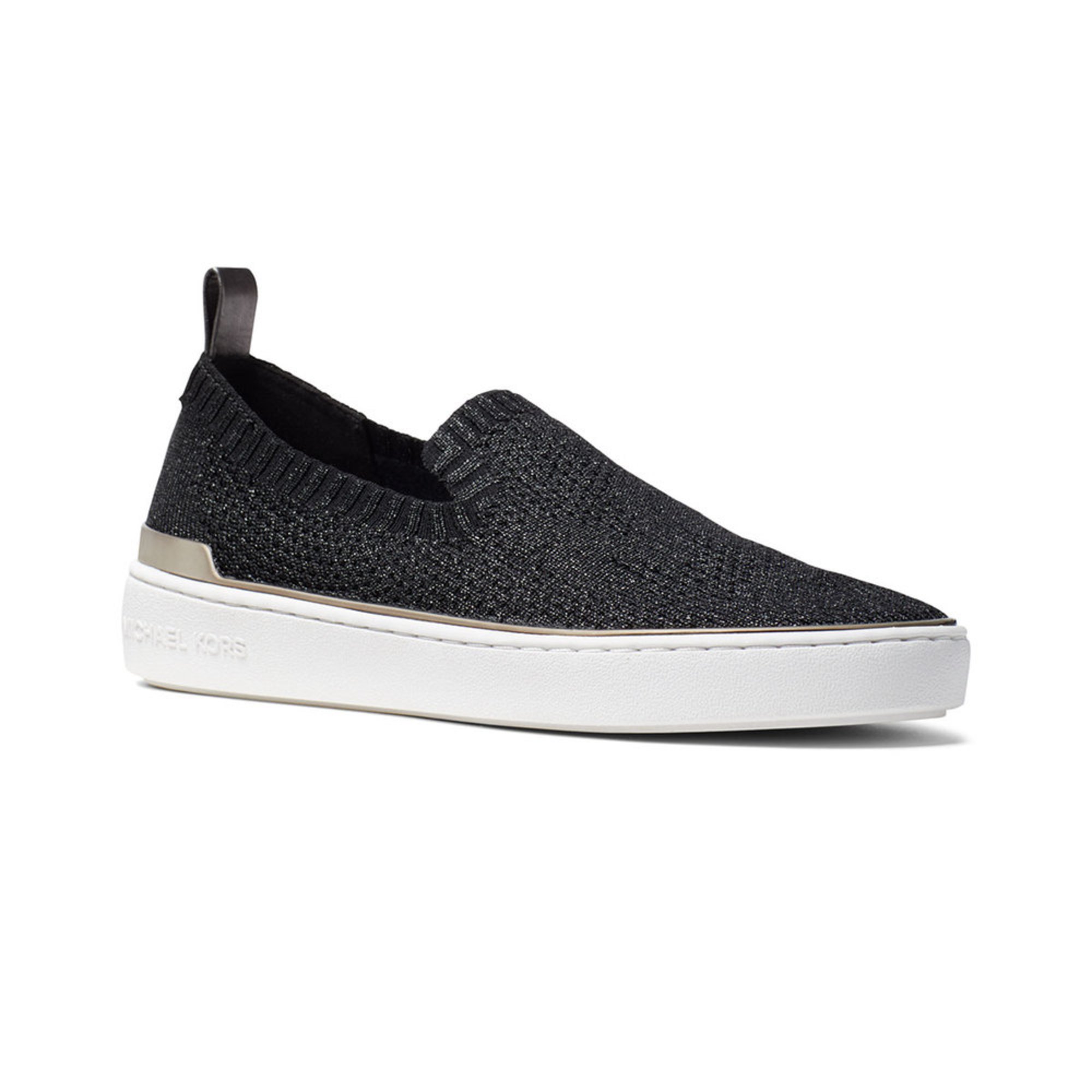 michael kors black slip on sneaker