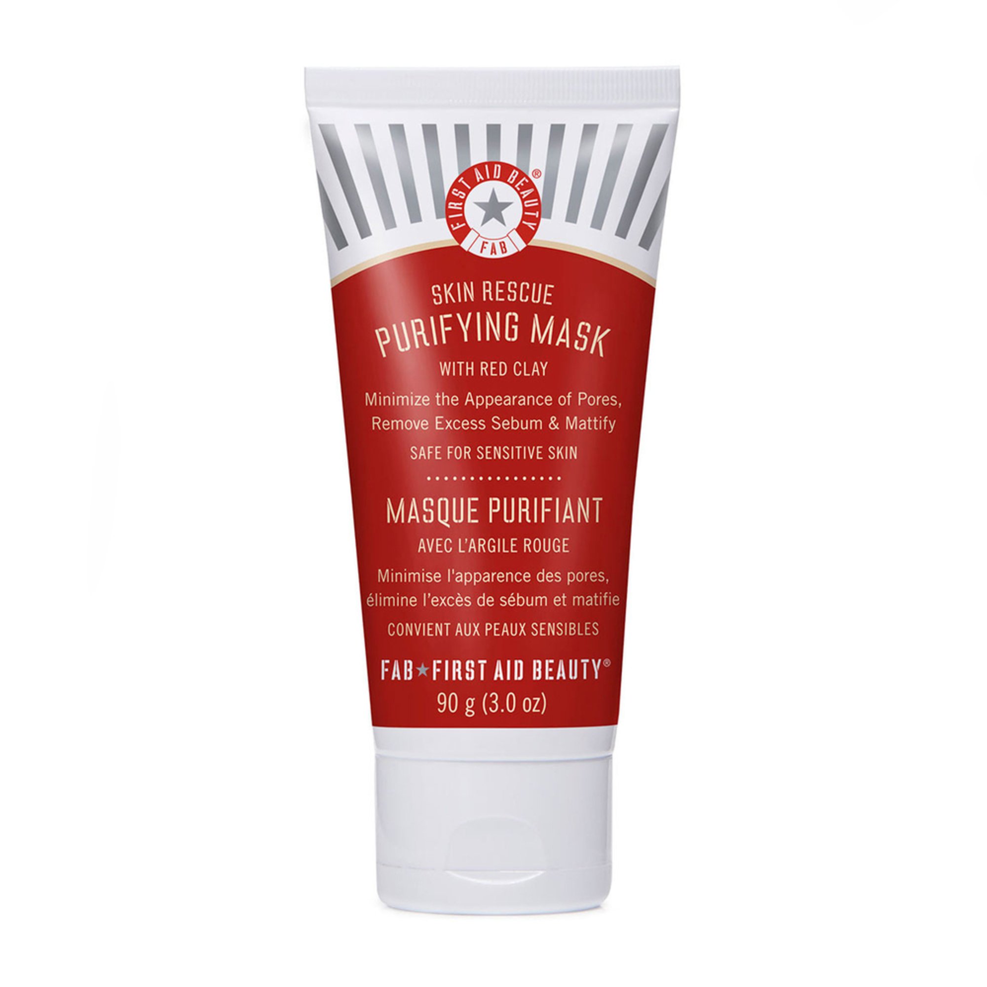 First Aid Beauty Skin Rescue Purifying Mask With Red Clay Face Masks