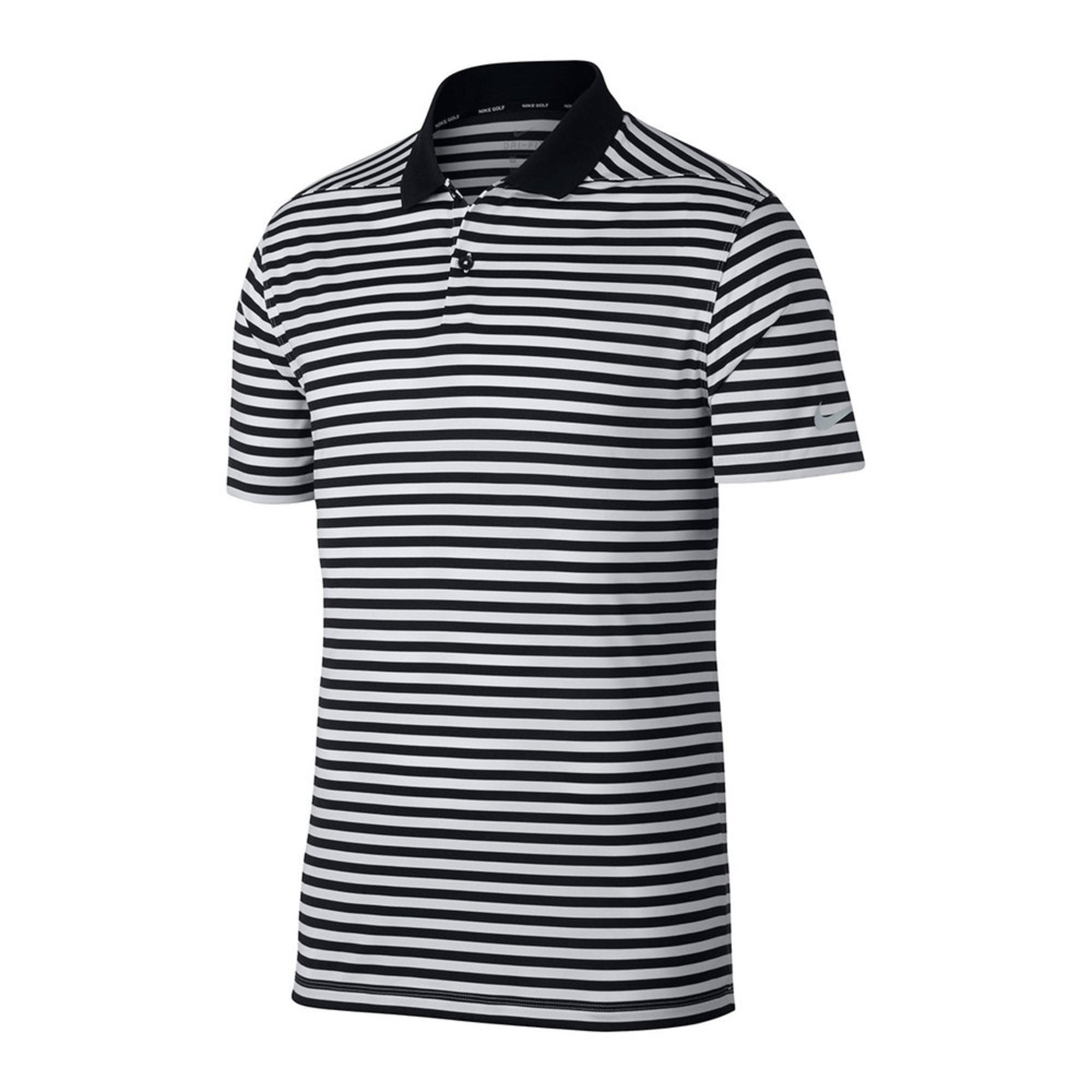 nike striped polo